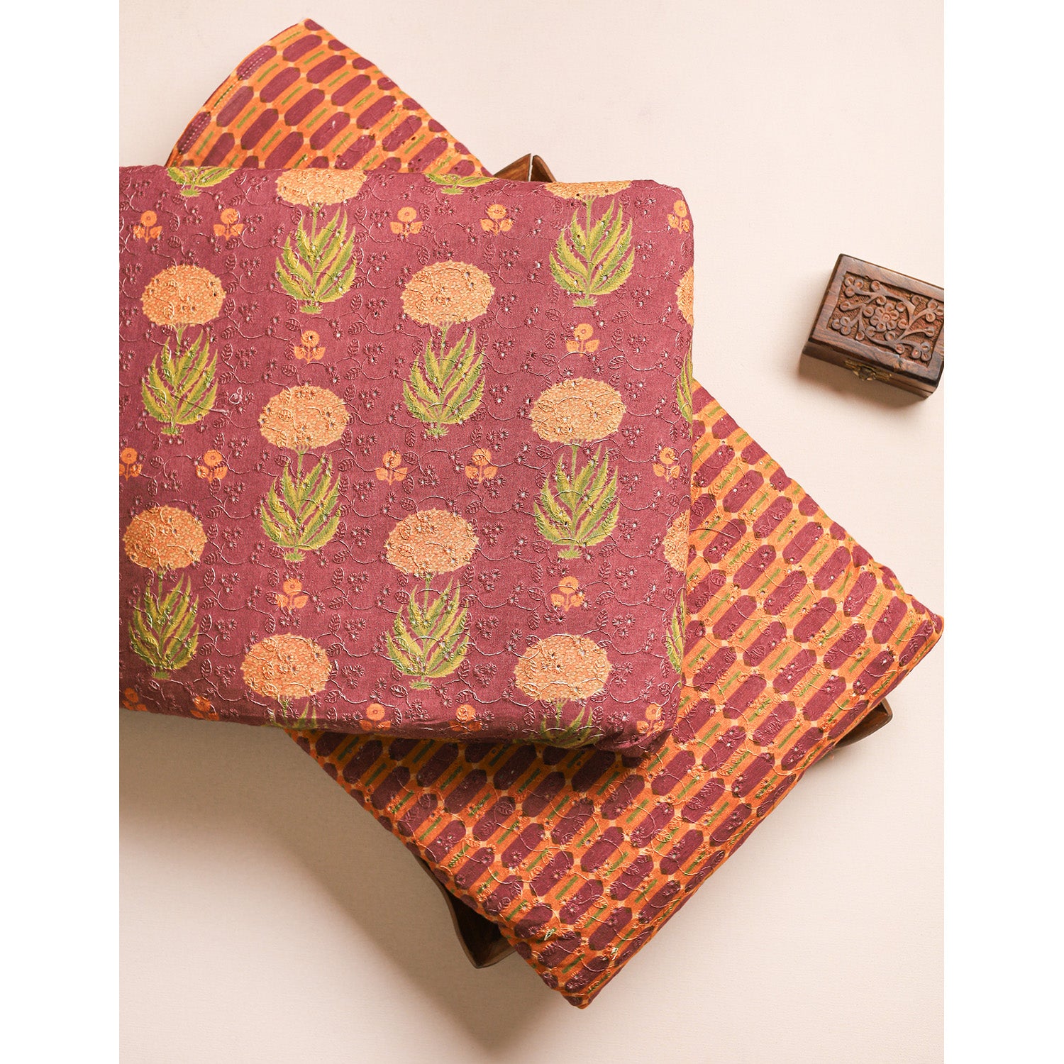 PURE COTTON SCHIFFLI HAKOBA FABRICS