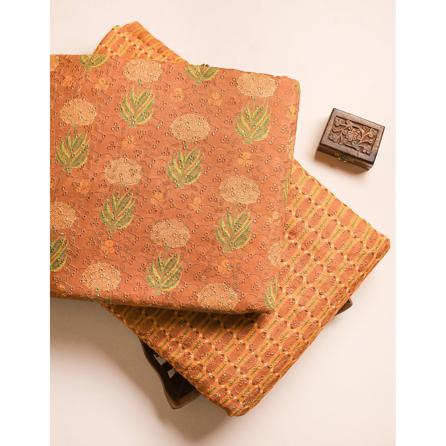 PURE COTTON SCHIFFLI HAKOBA FABRICS