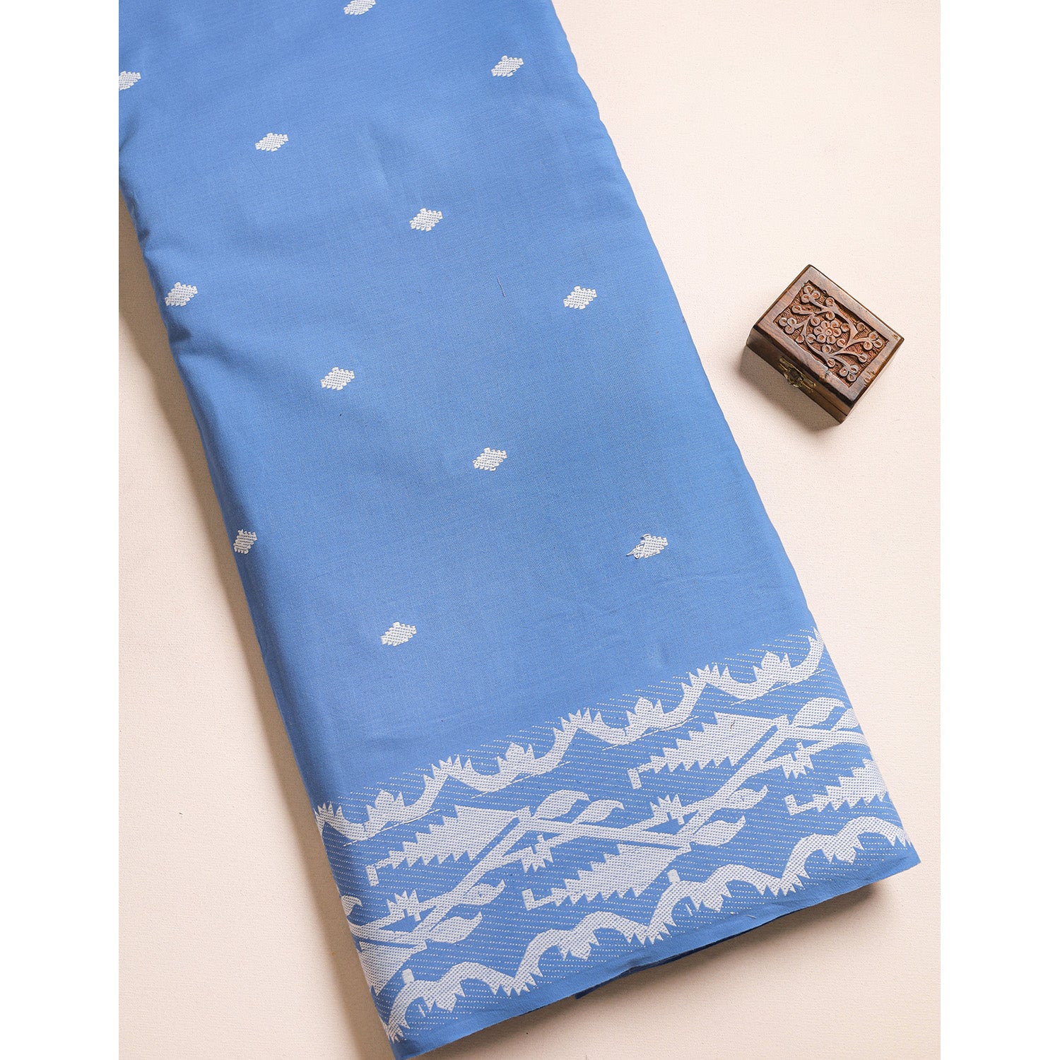 COTTON HANDLOOM JAMDHANI FABRIC