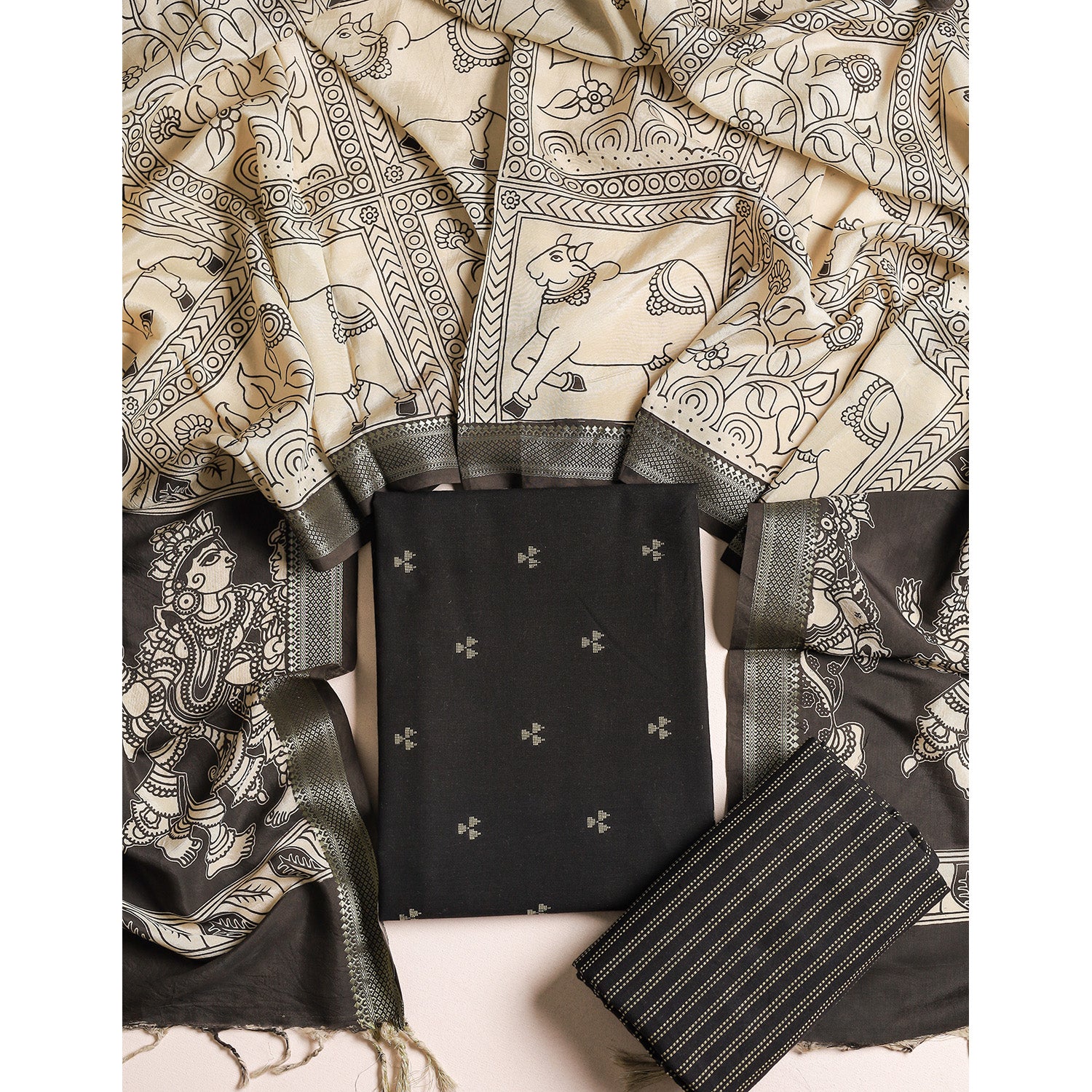 COTTON WOVEN SUIT SET