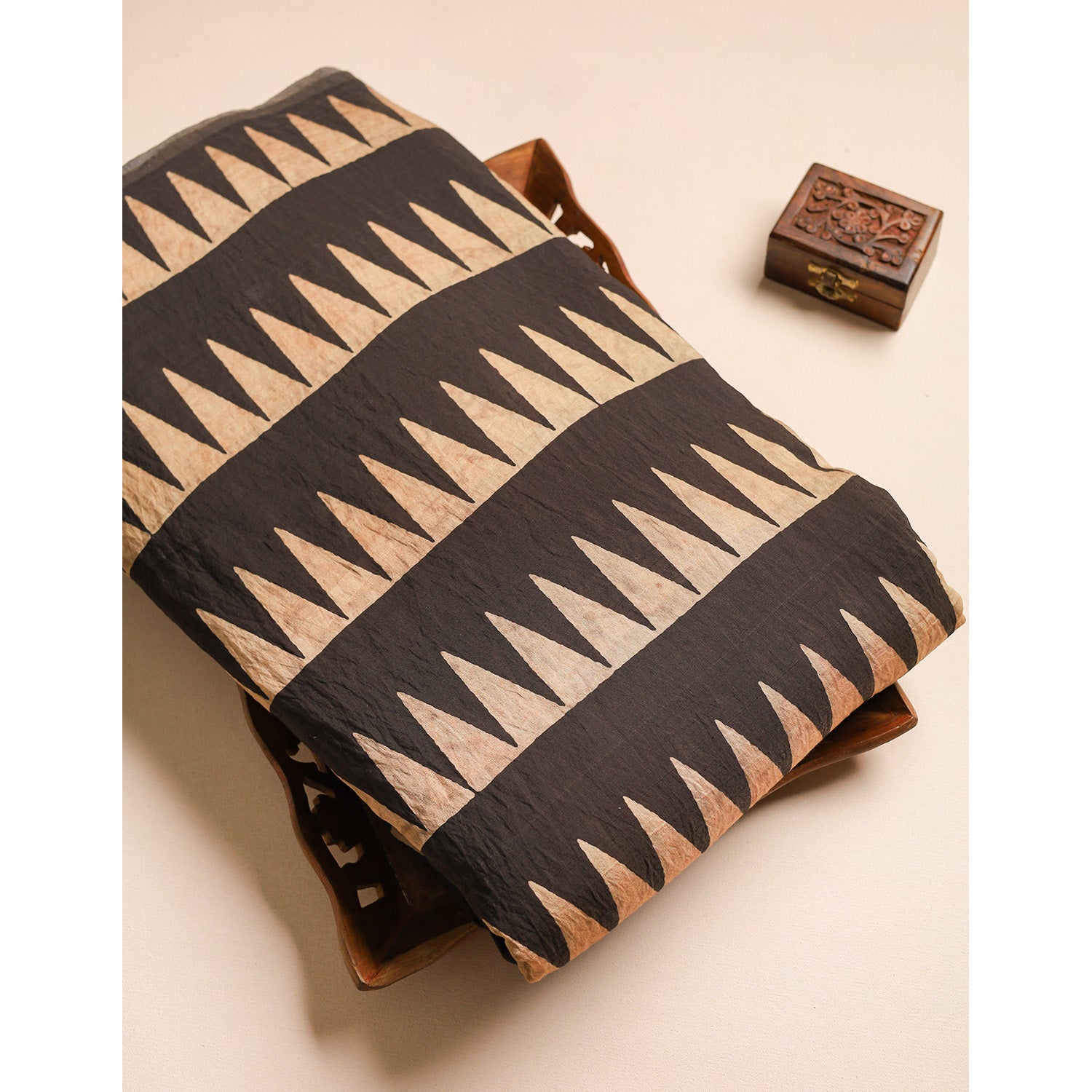 GULBAHAAR - PURE MOGRA CHANDERI SILK FABRIC