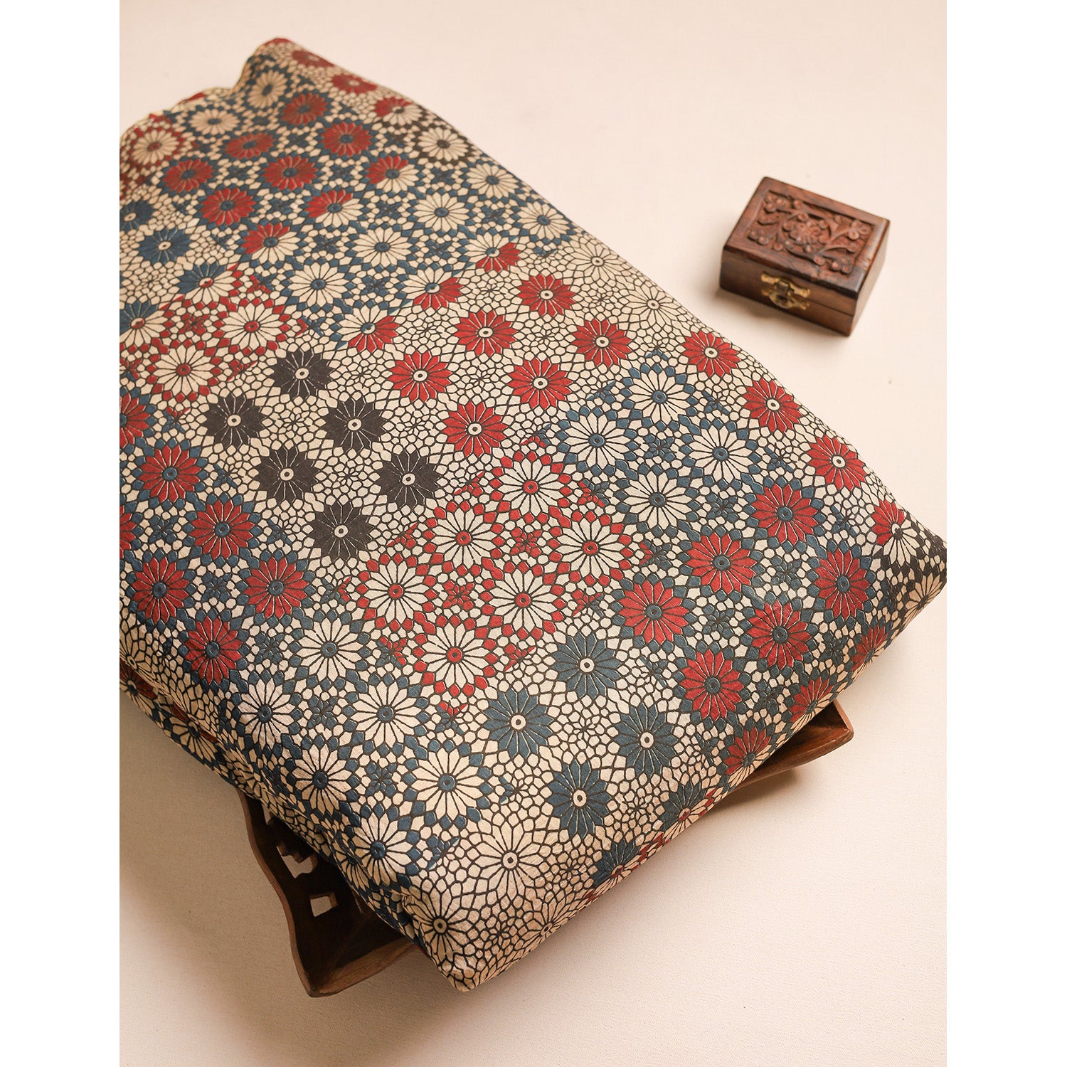 GULBAHAAR - PURE MOGRA CHANDERI SILK FABRIC