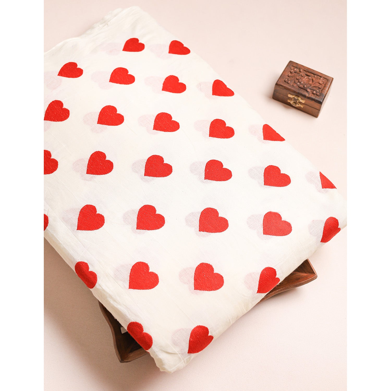 COTTON EMBROIDERED FABRIC