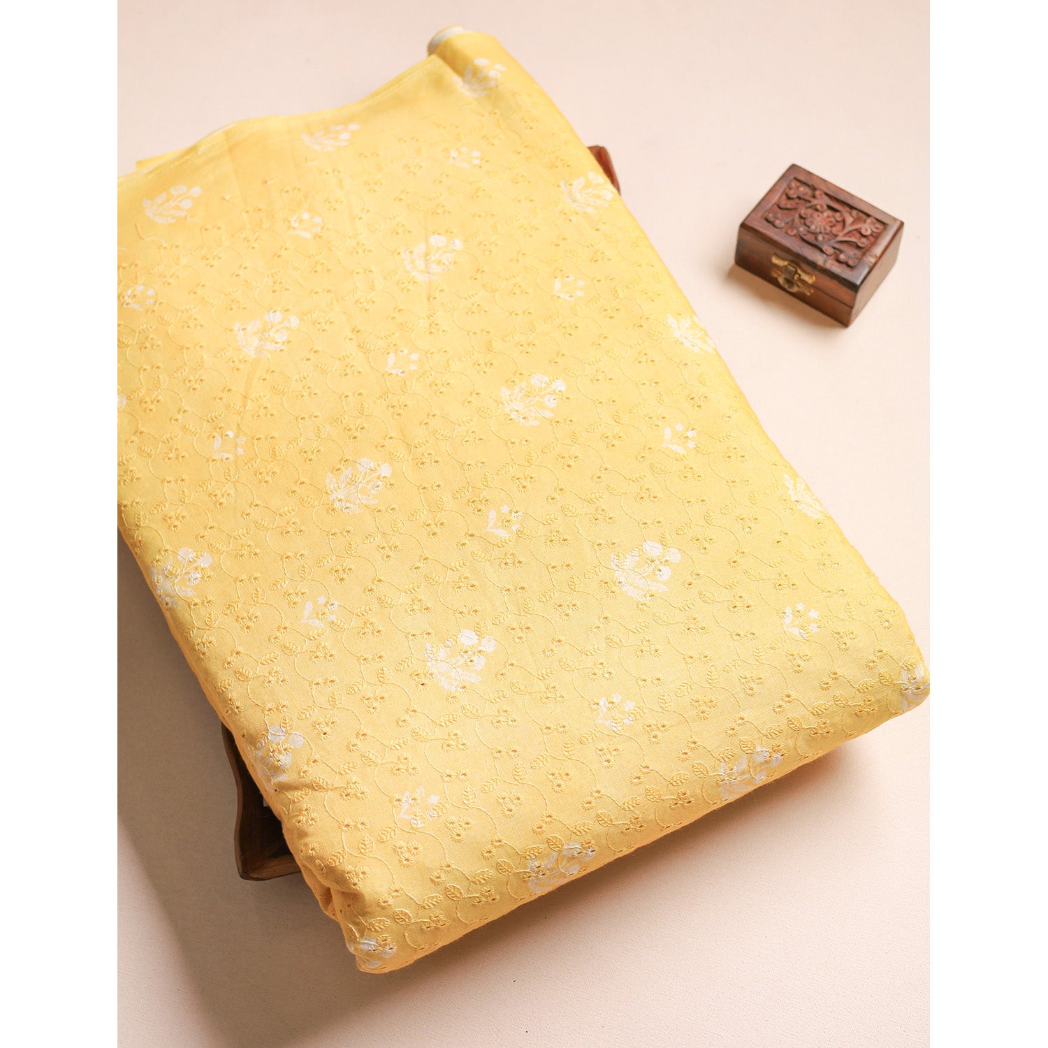 PURE COTTON SCHIFFLI HAKOBA FABRIC