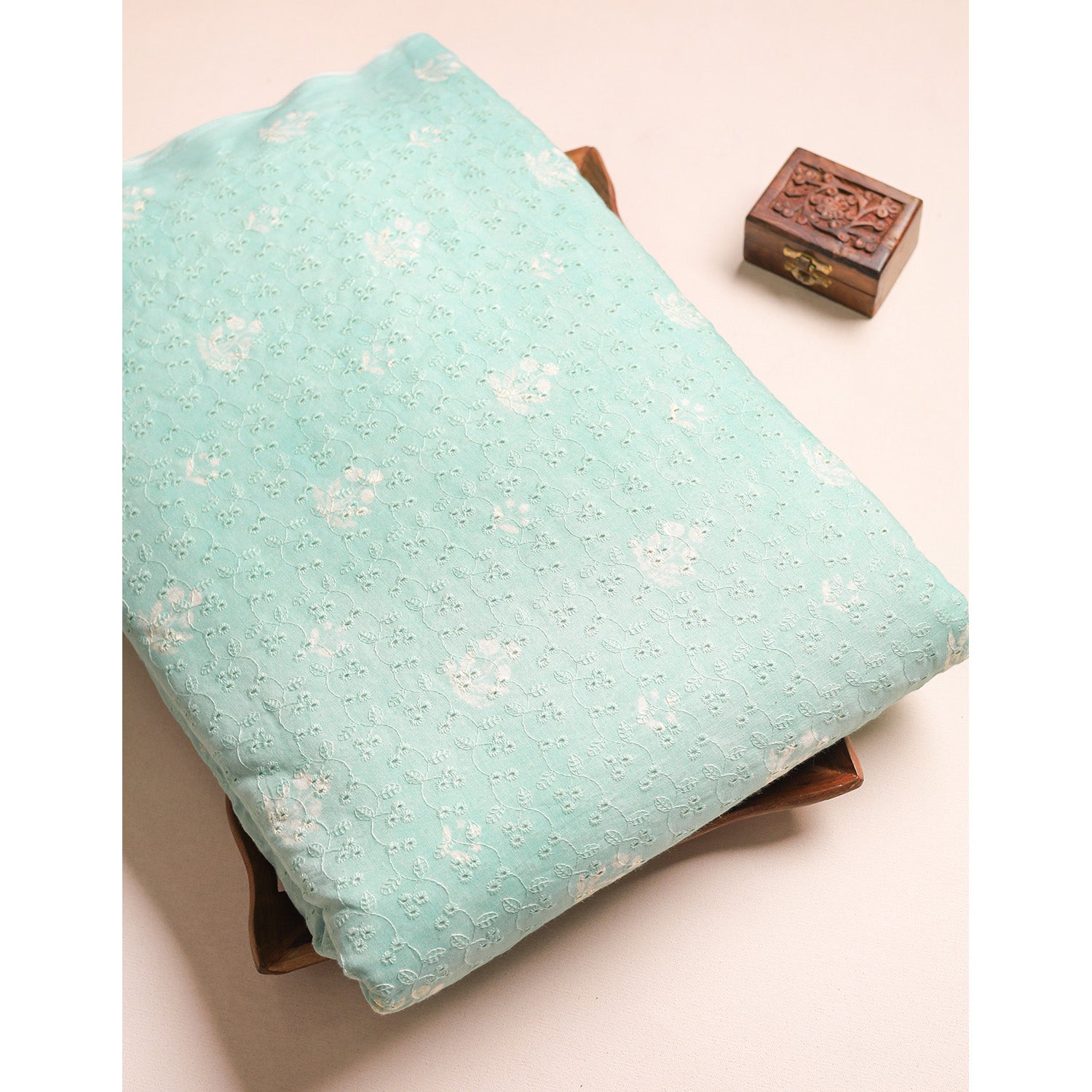 PURE COTTON SCHIFFLI HAKOBA FABRIC