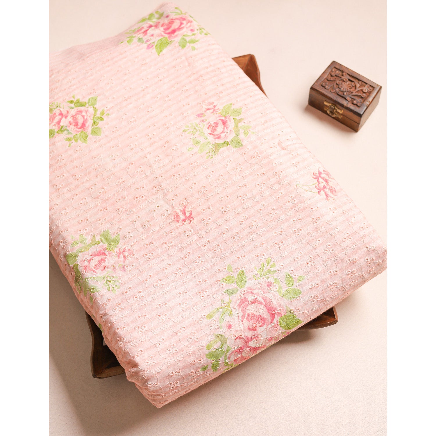 PURE COTTON SCHIFFLI HAKOBA FABRIC
