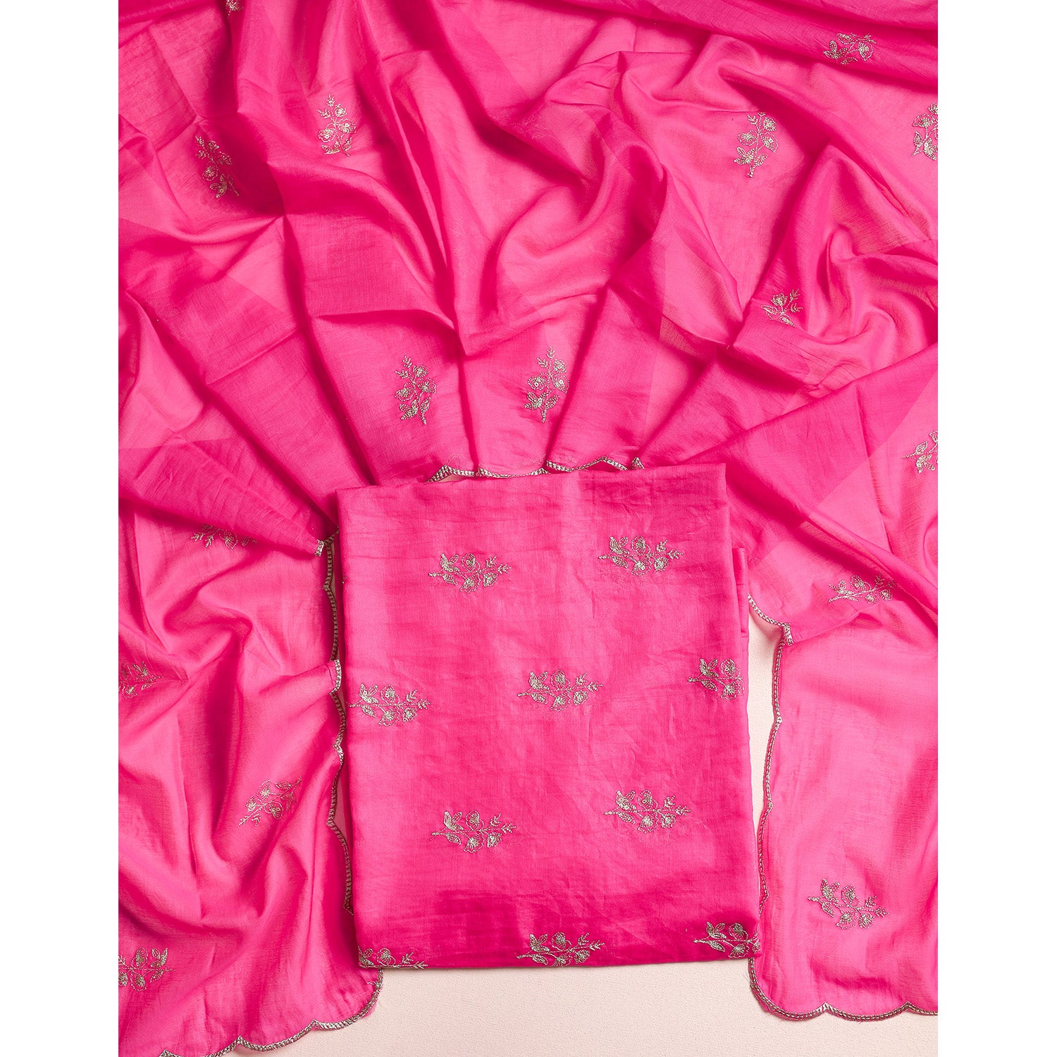 MUL CHANDERI 2 PIECE SET