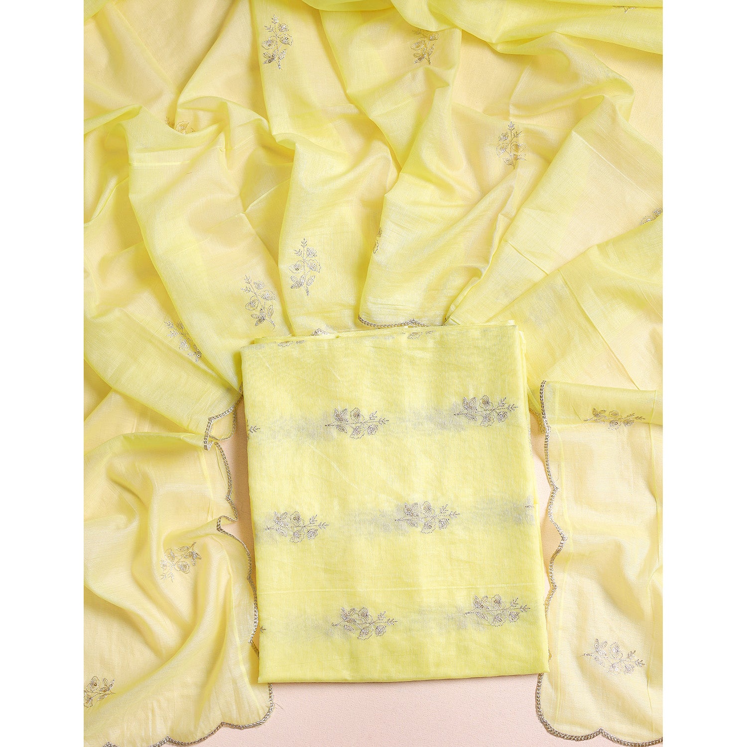 MUL CHANDERI 2 PIECE SET