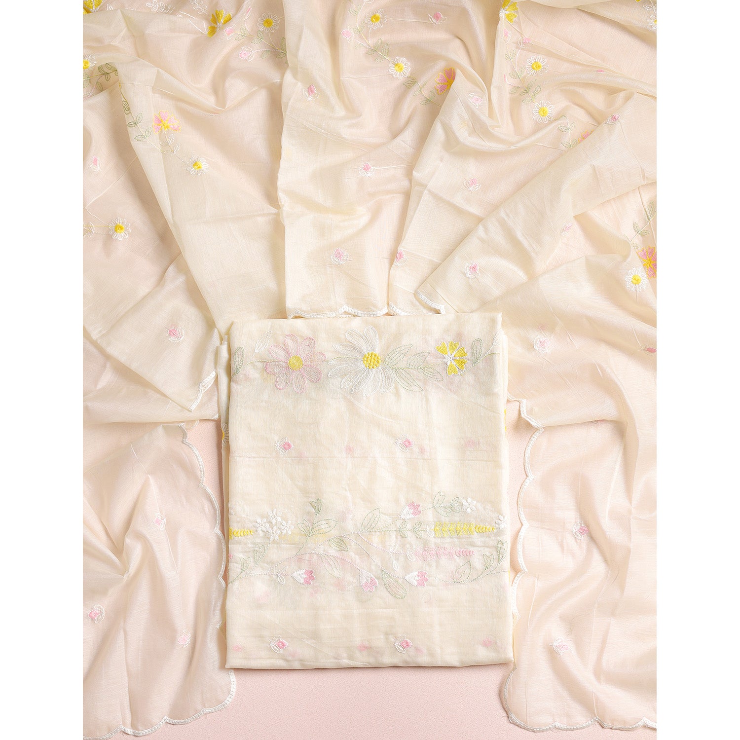 MUL CHANDERI 2 PIECE SET