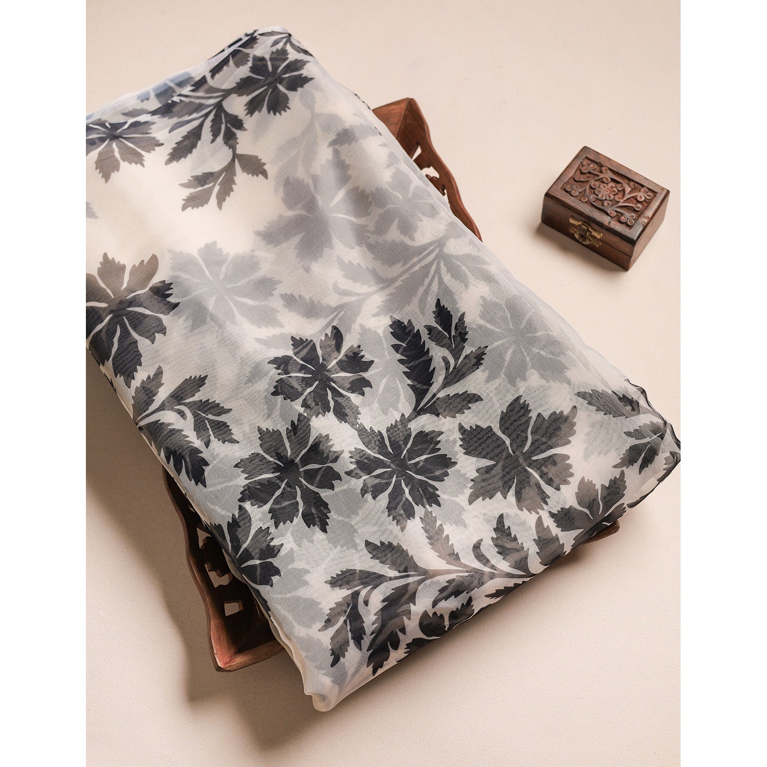 ORGANZA PRINTED FABRIC