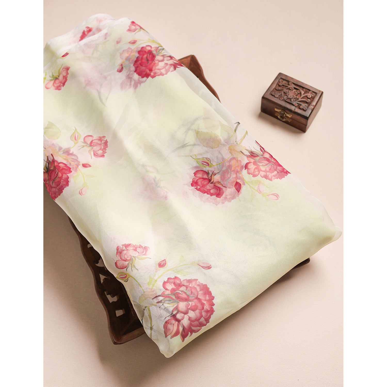 ORGANZA PRINTED FABRIC