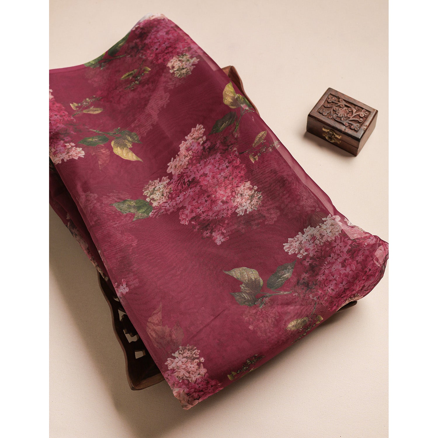 ORGANZA PRINTED FABRIC