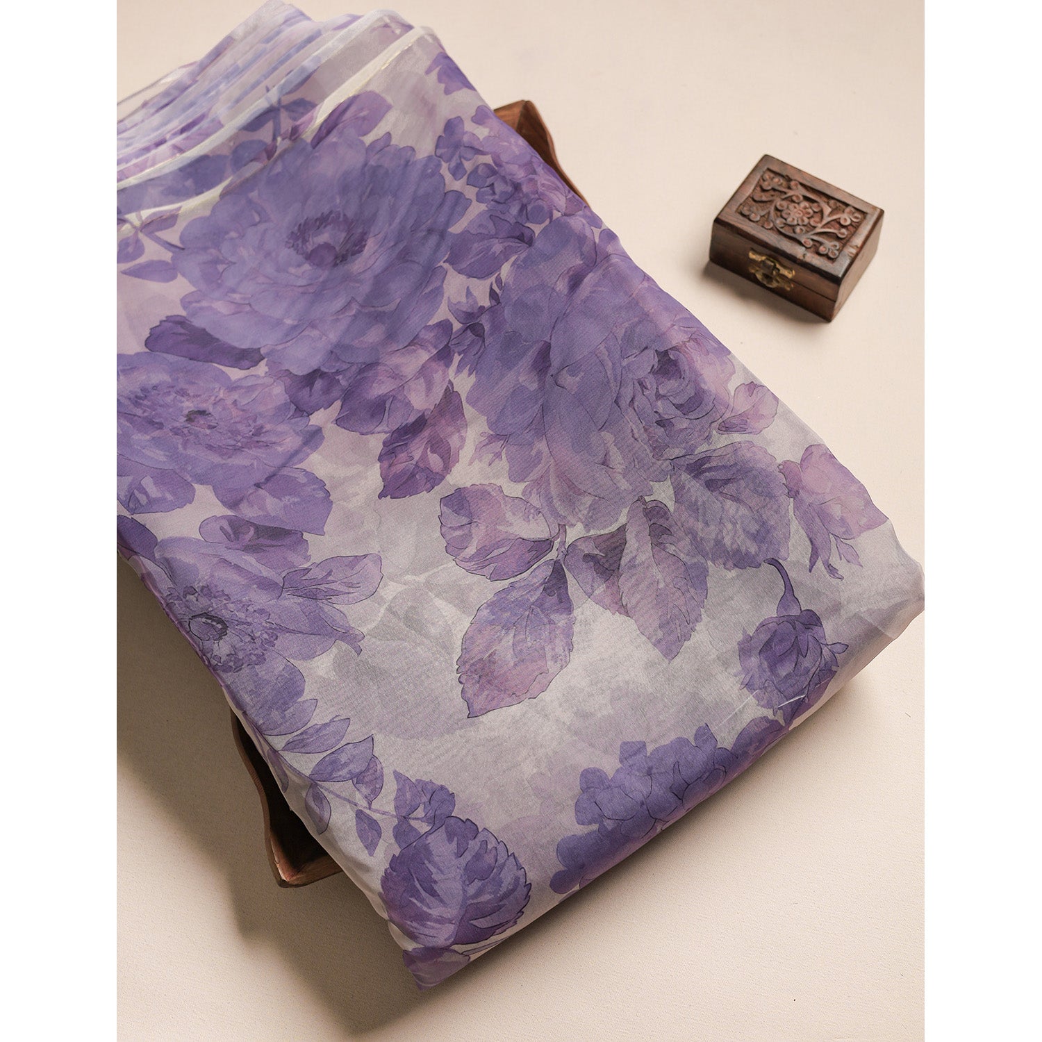 ORGANZA PRINTED FABRIC