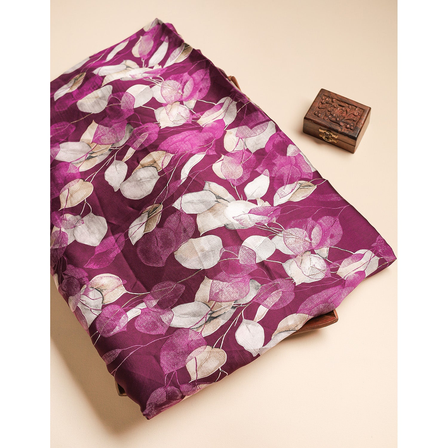 CREPE SILK PRINTED FABRIC