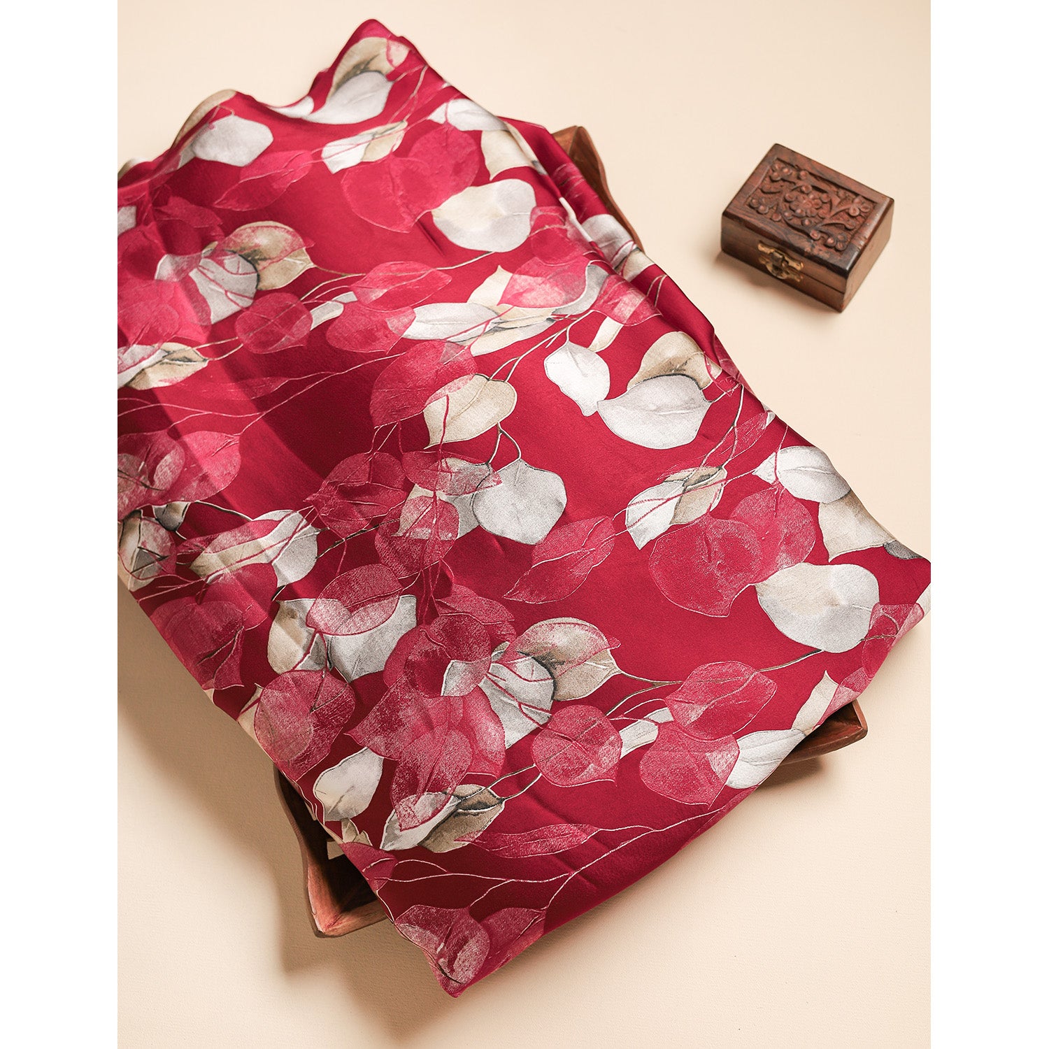 CREPE SILK PRINTED FABRIC