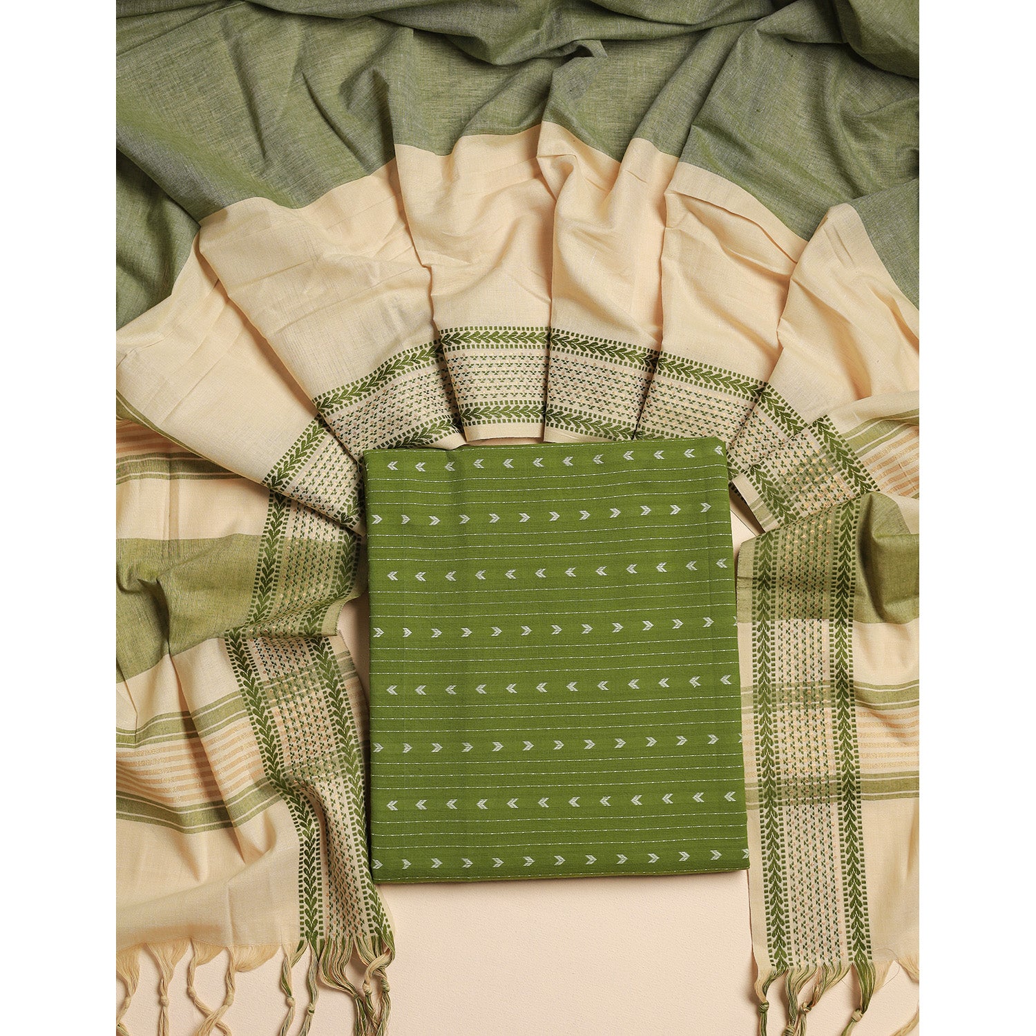 COTTON WOVEN 2 PIECE SET