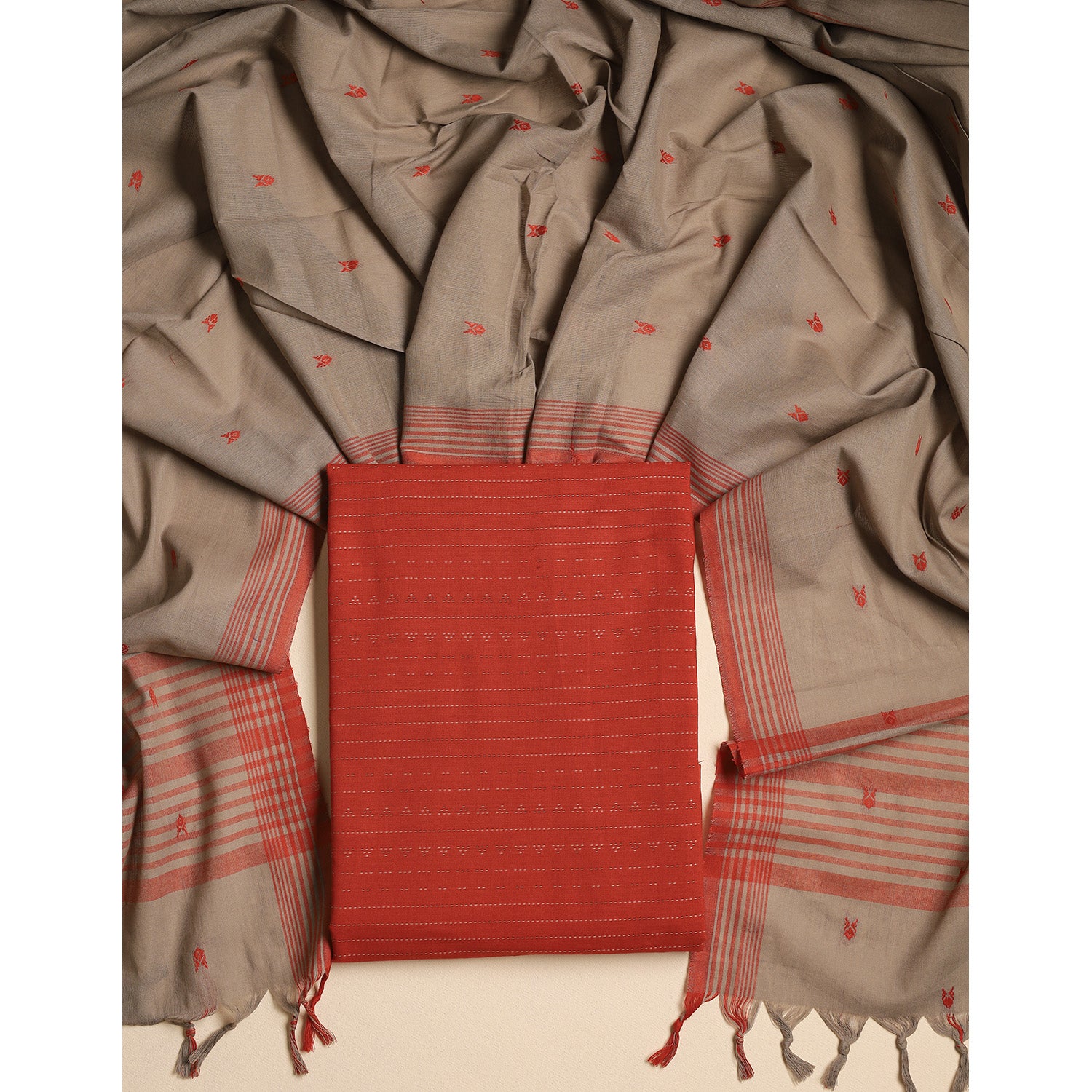 COTTON WOVEN 2 PIECE SET