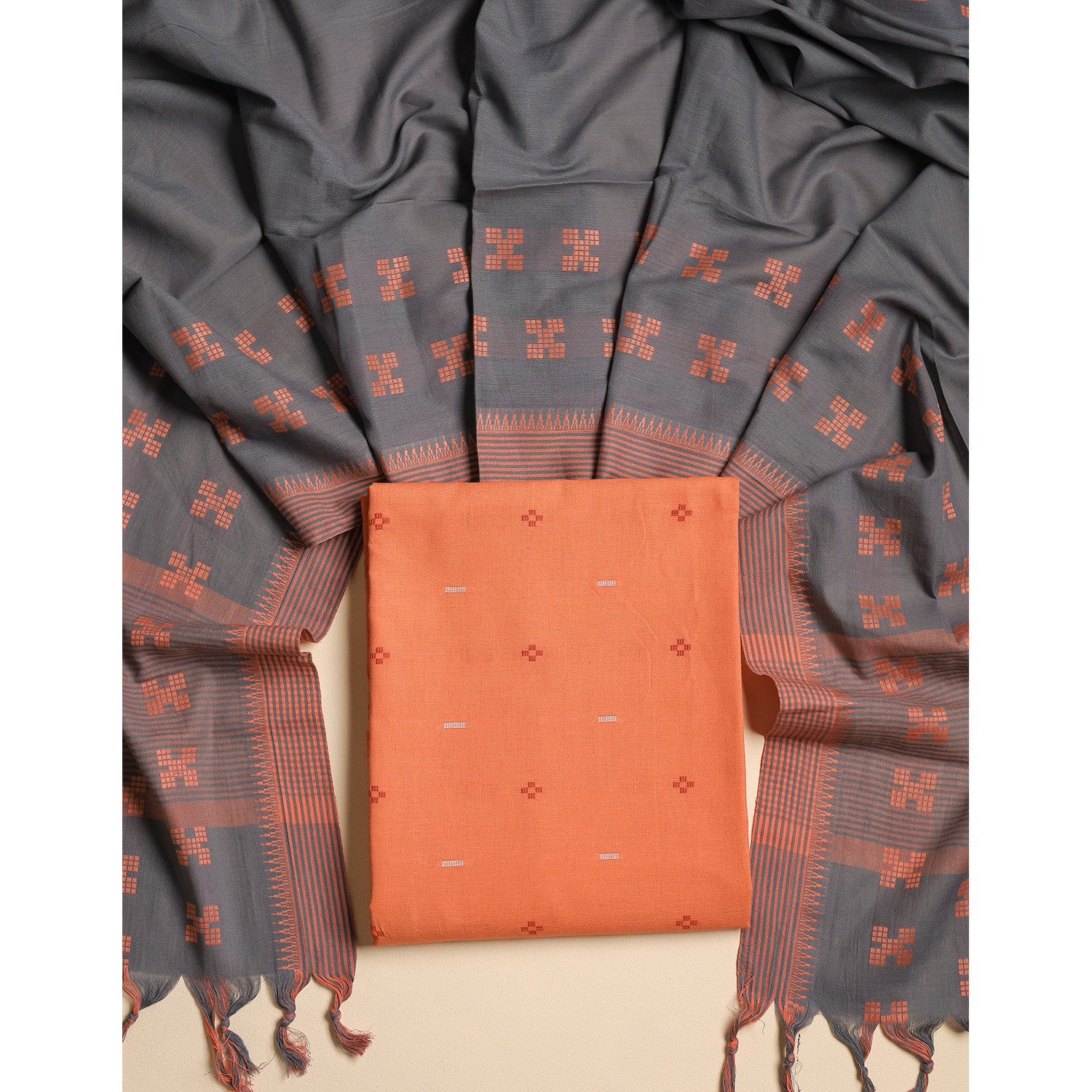 COTTON WOVEN 2 PIECE SET