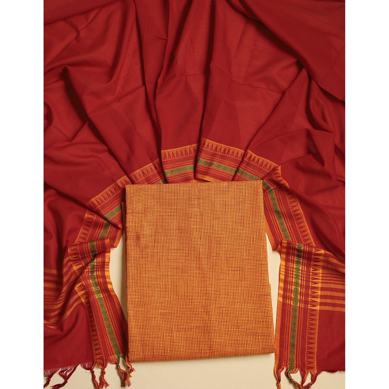 COTTON WOVEN 2 PIECE SET