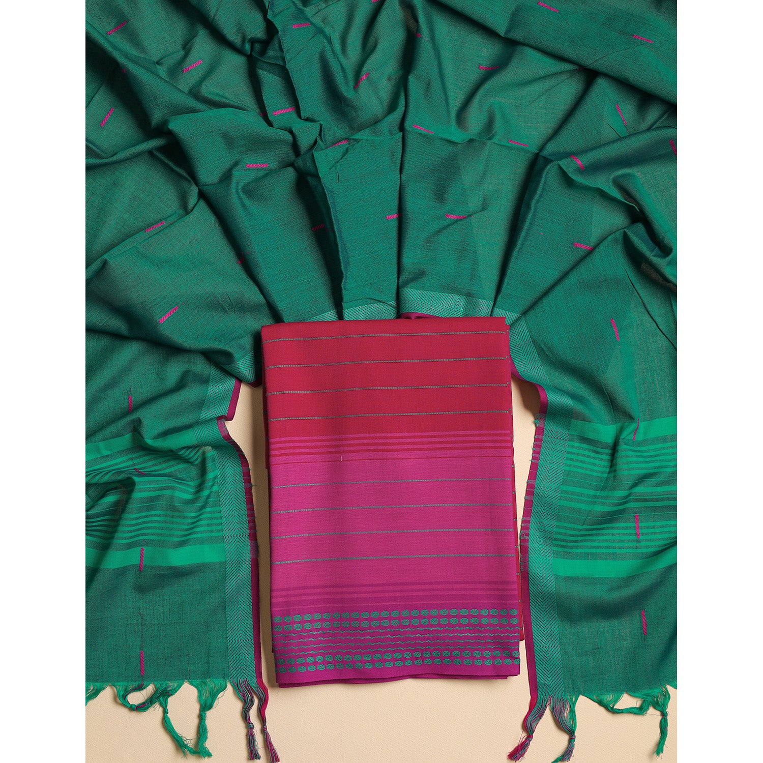 COTTON WOVEN 2 PIECE SET