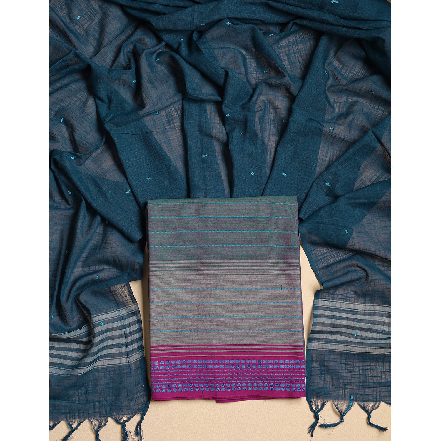 COTTON WOVEN 2 PIECE SET