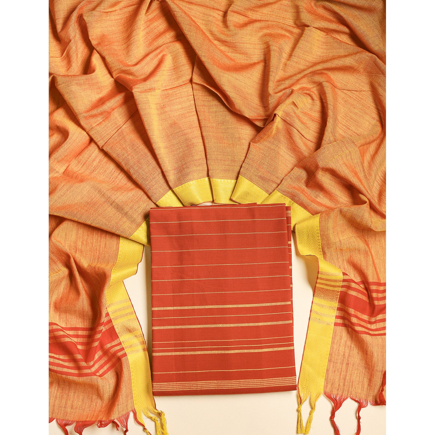 COTTON WOVEN 2 PIECE SET