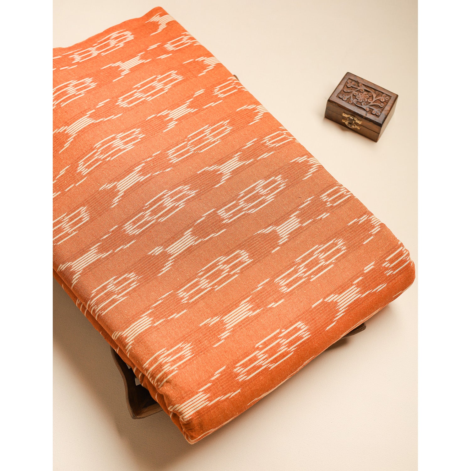 Pure Pochampally Cotton Ikat Fabric