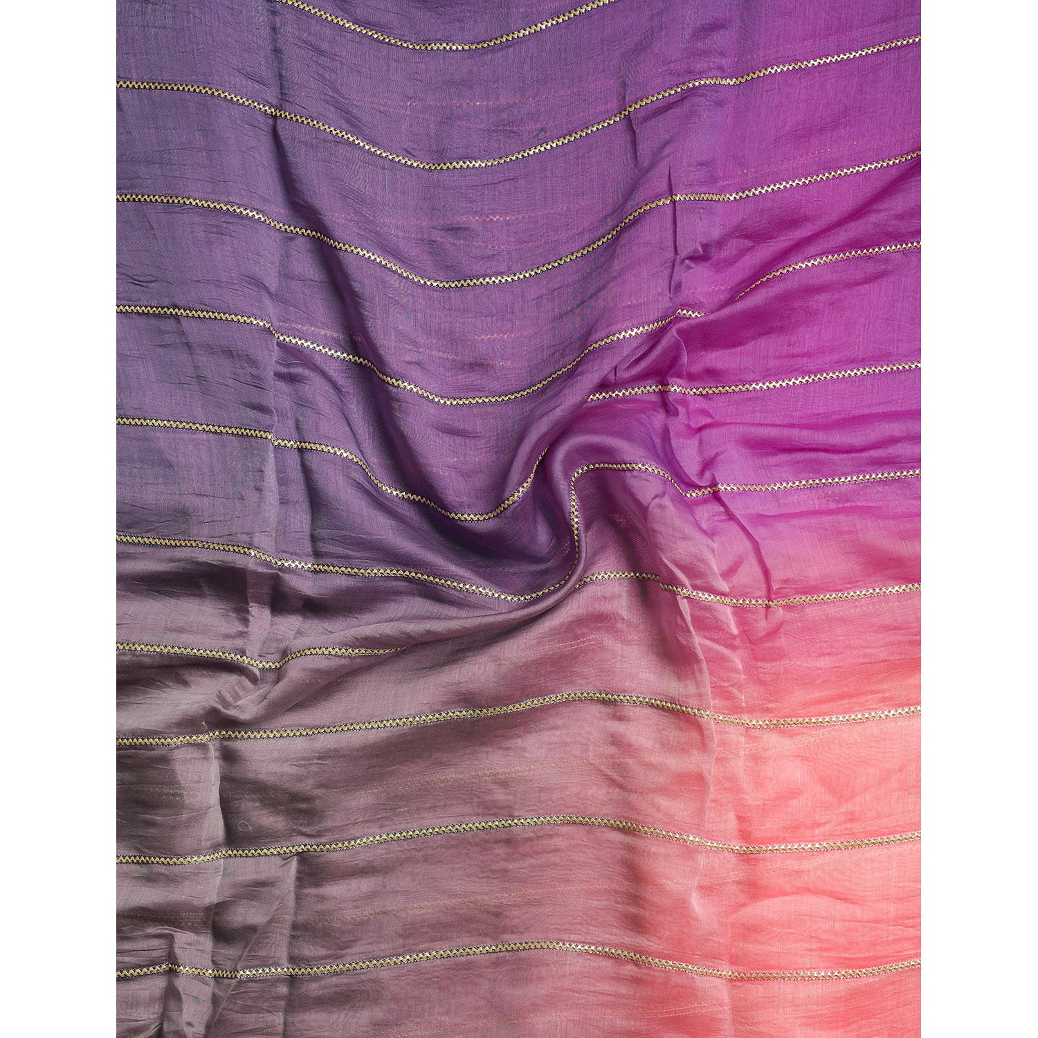 MUL CHANDERI EMBROIDERED FABRIC