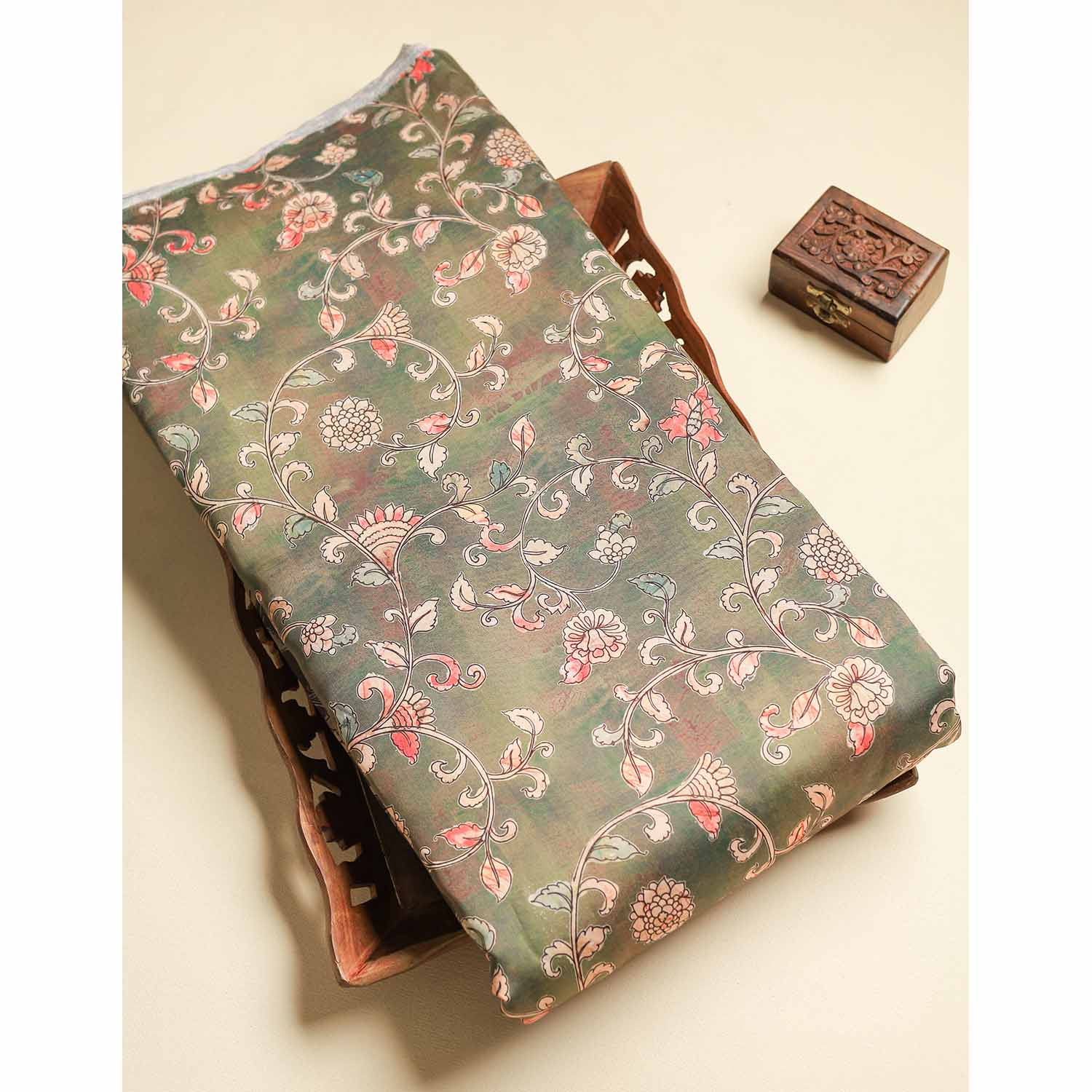 CHANDERI SILK FABRIC