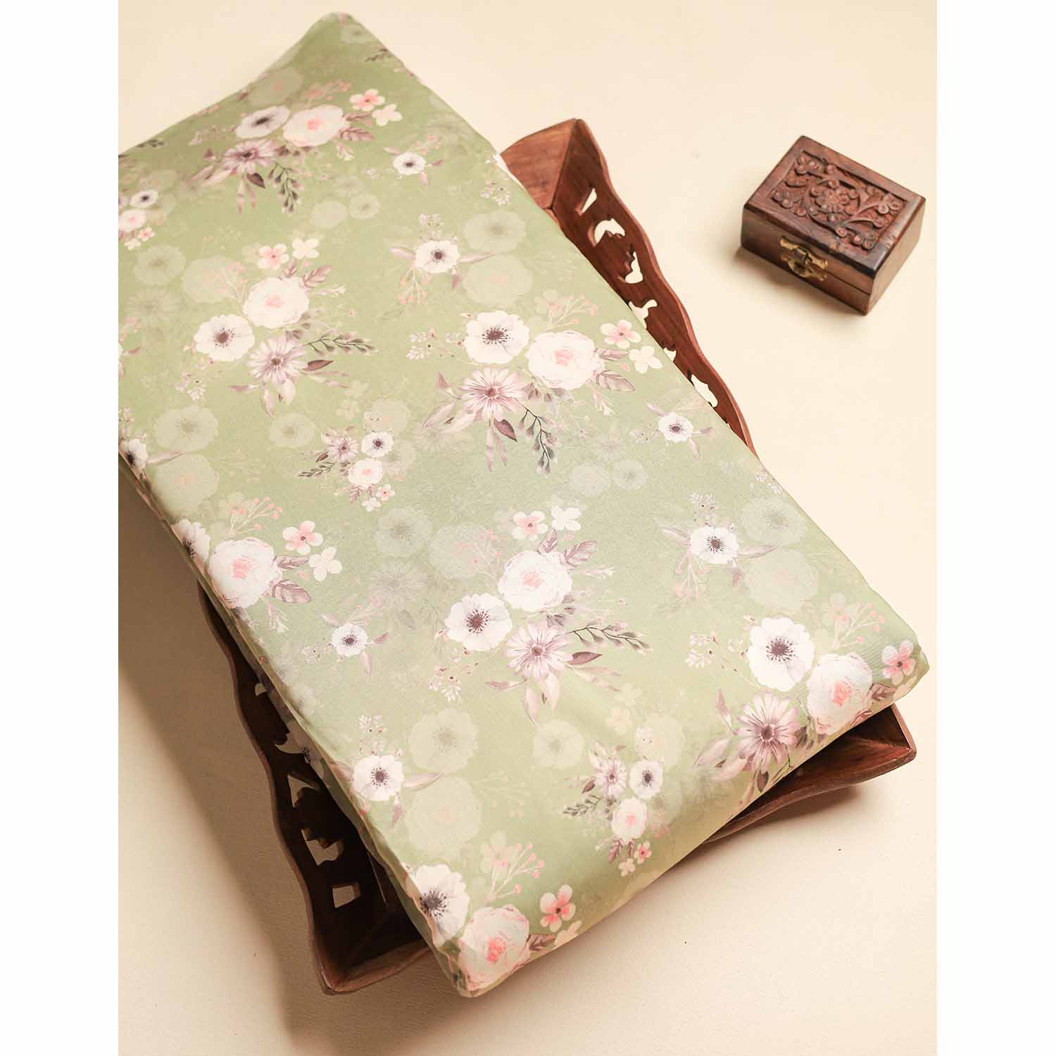 CHANDERI SILK FABRIC