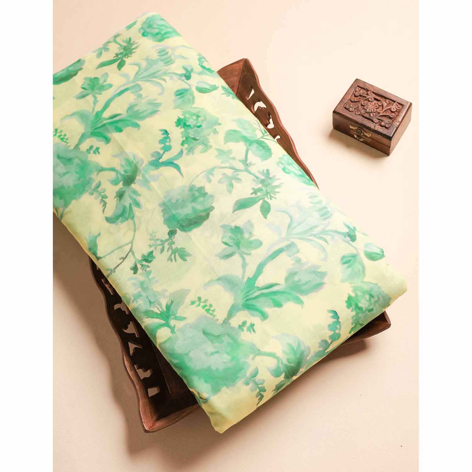 MUL COTTON PRINTED FABRIC