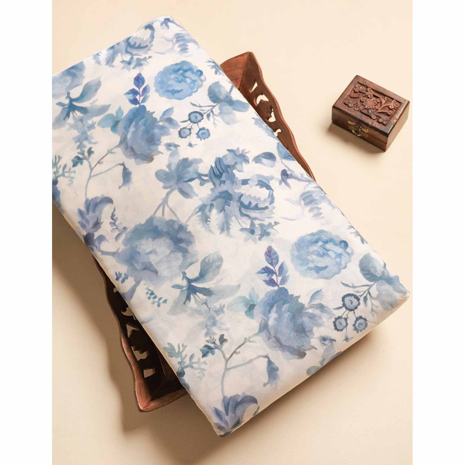 MUL COTTON PRINTED FABRIC