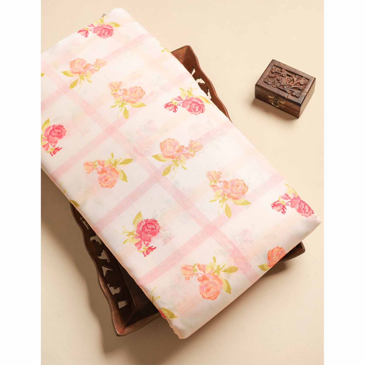 MUL COTTON PRINTED FABRIC