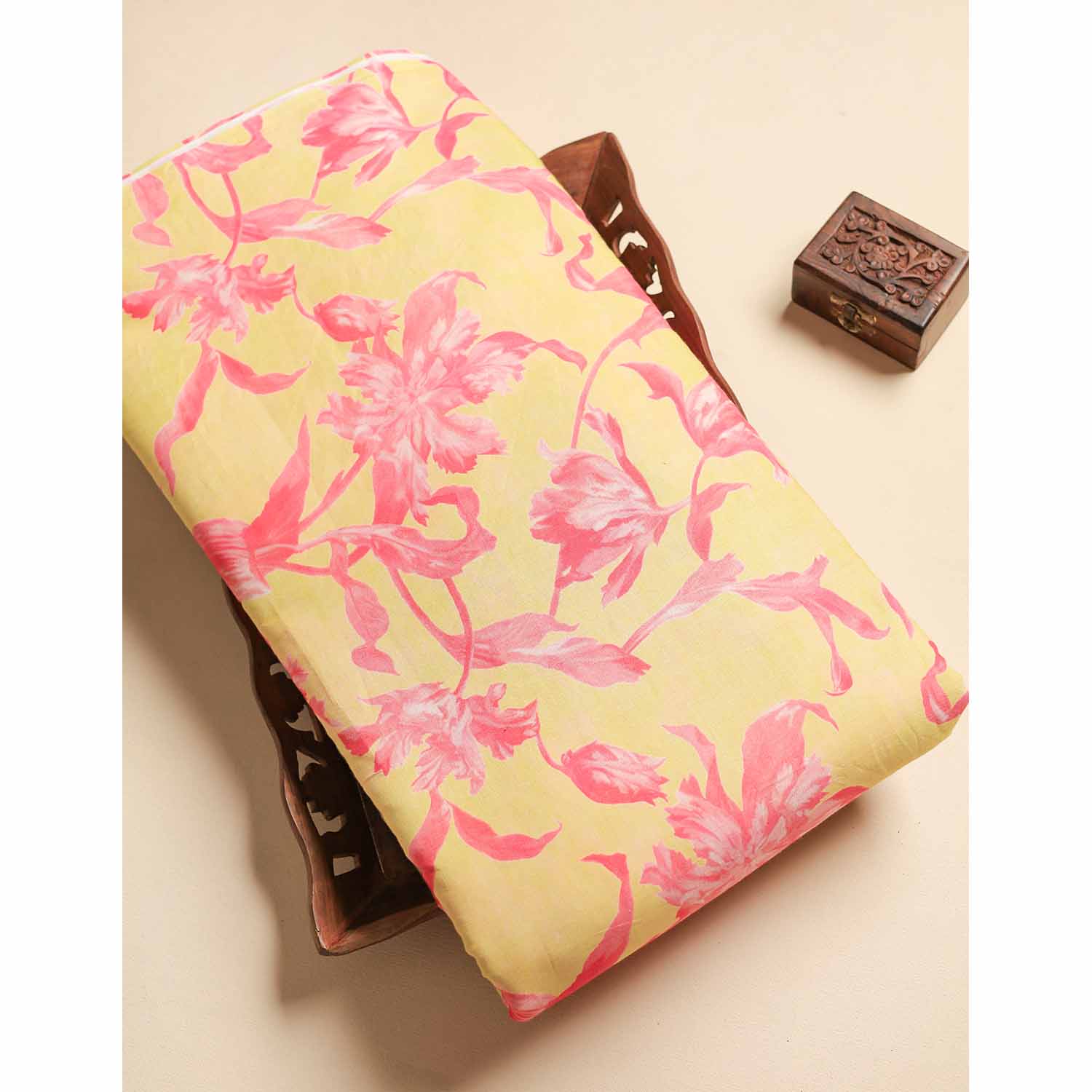 MUL COTTON PRINTED FABRIC