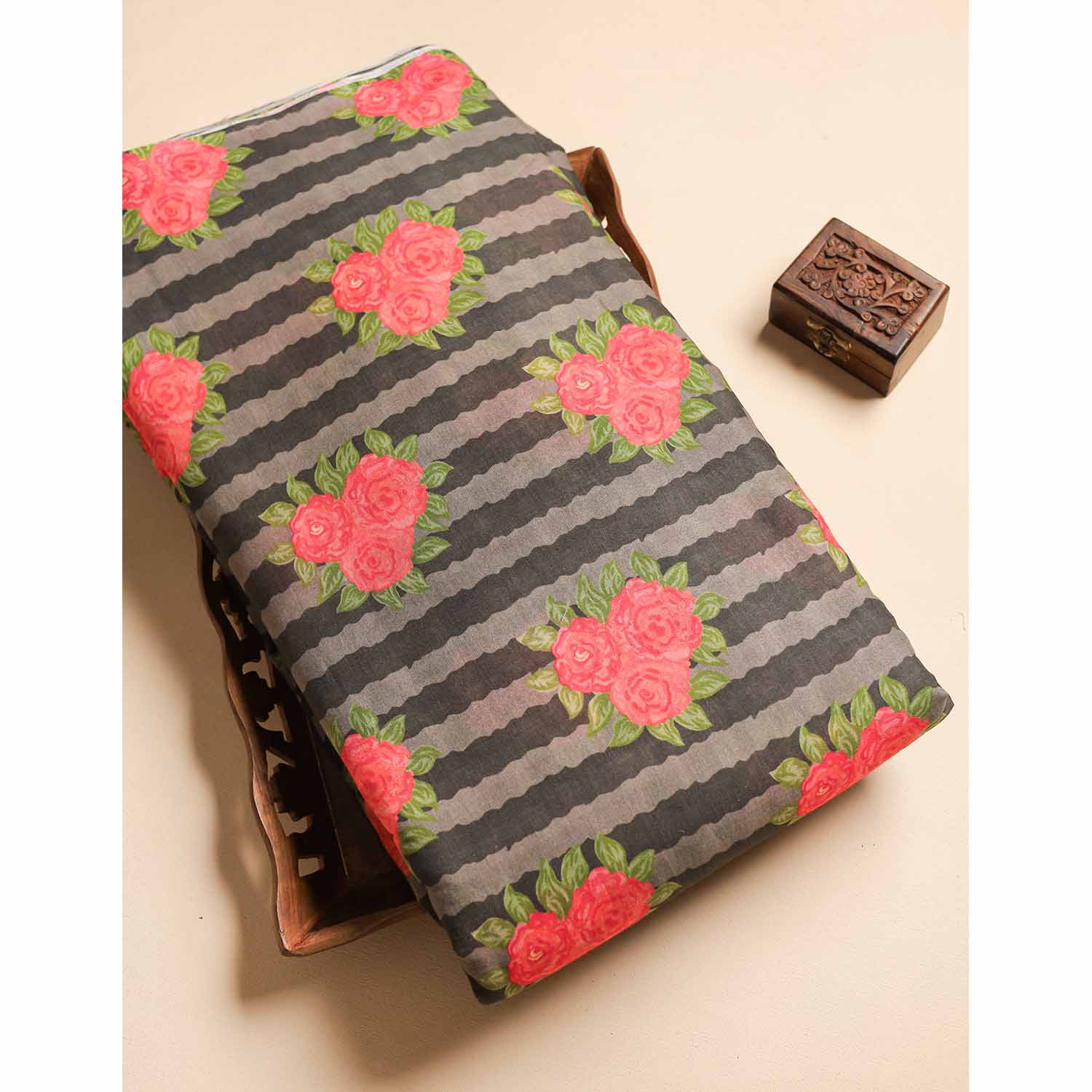 MUL COTTON PRINTED FABRIC