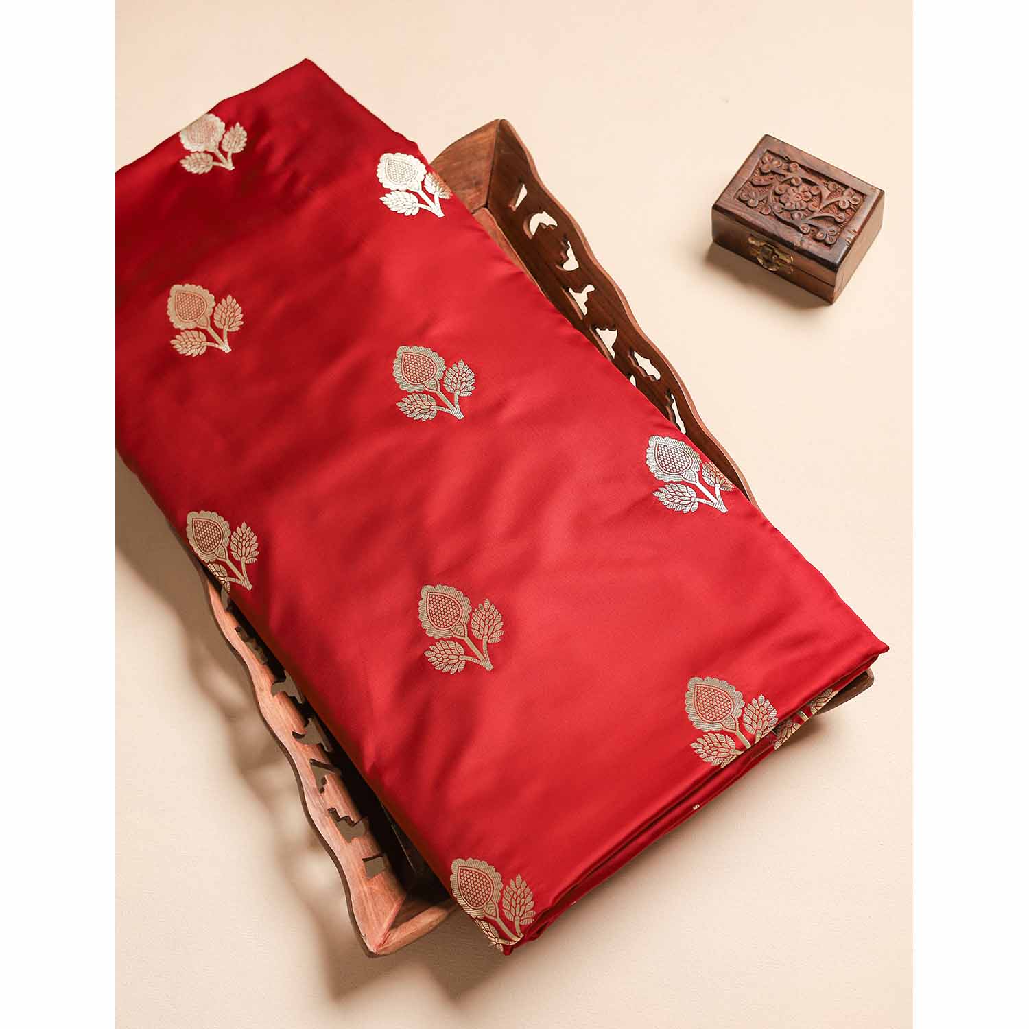 BANARASI SATIN SILK FABRIC