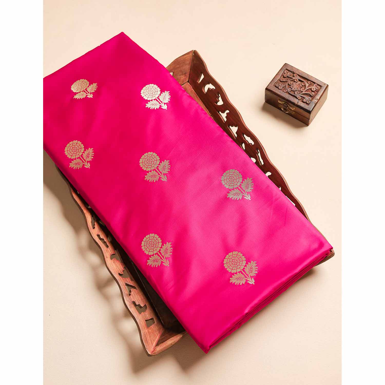 BANARASI SATIN SILK FABRIC