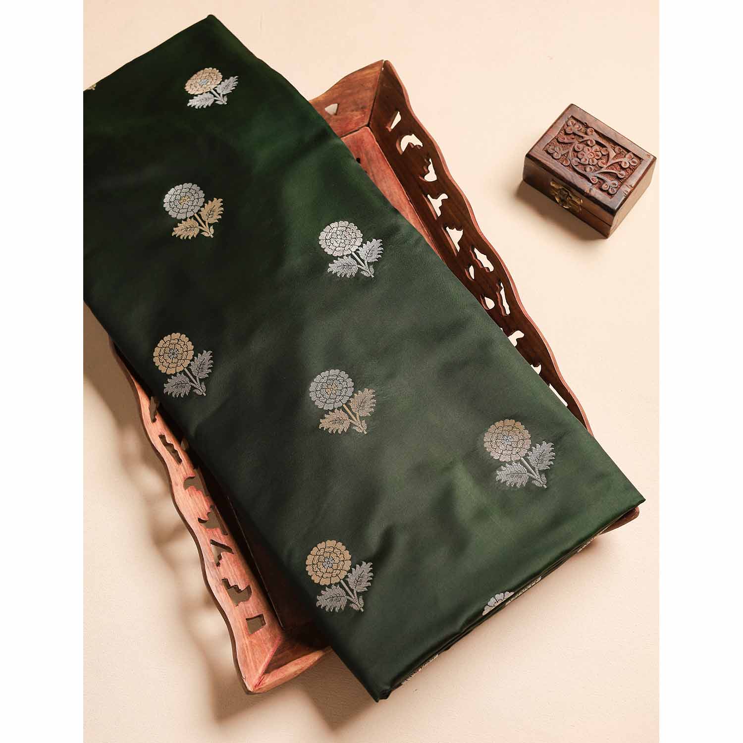 BANARASI SATIN SILK FABRIC