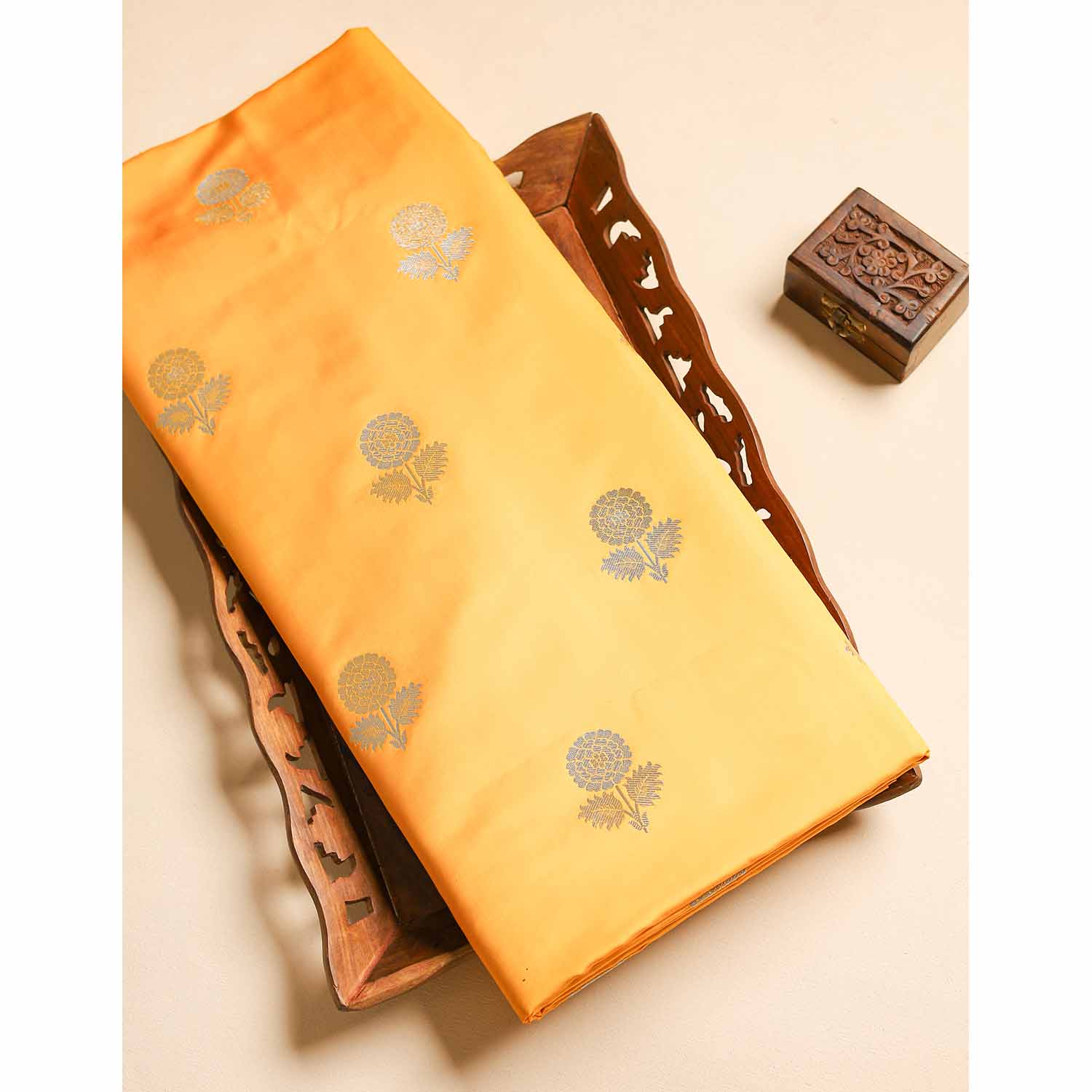 BANARASI SATIN SILK FABRIC