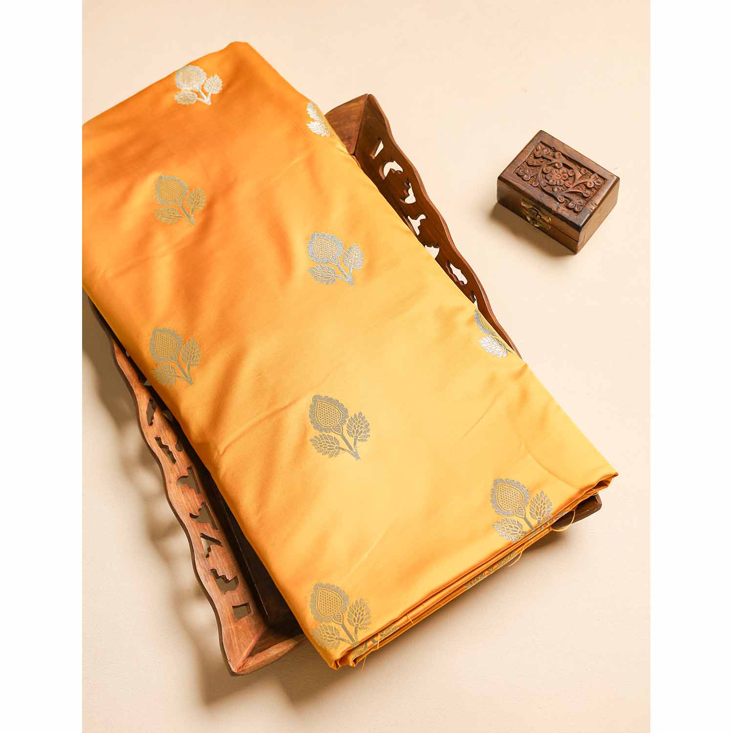 BANARASI SATIN SILK FABRIC