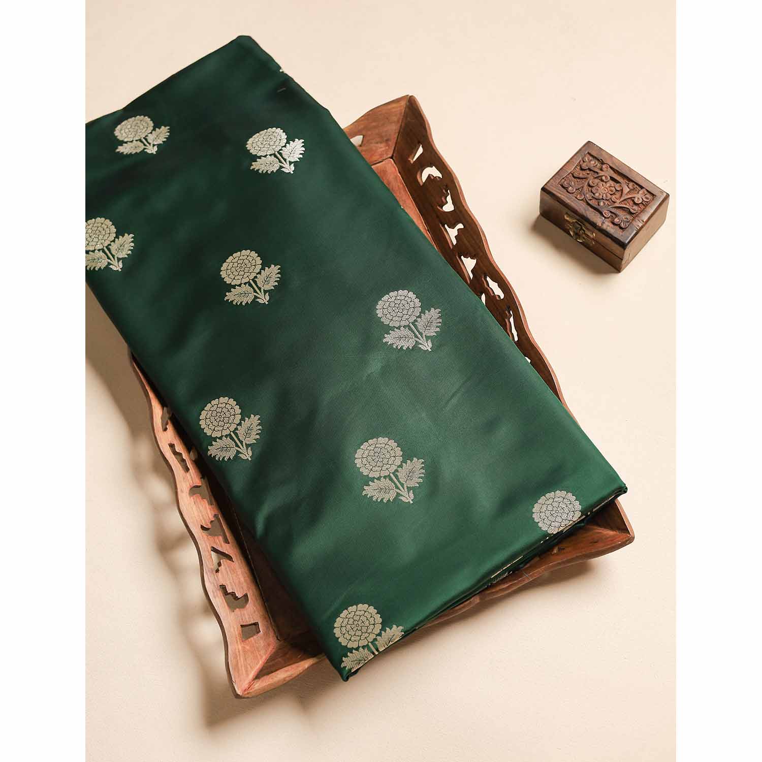 BANARASI SATIN SILK FABRIC