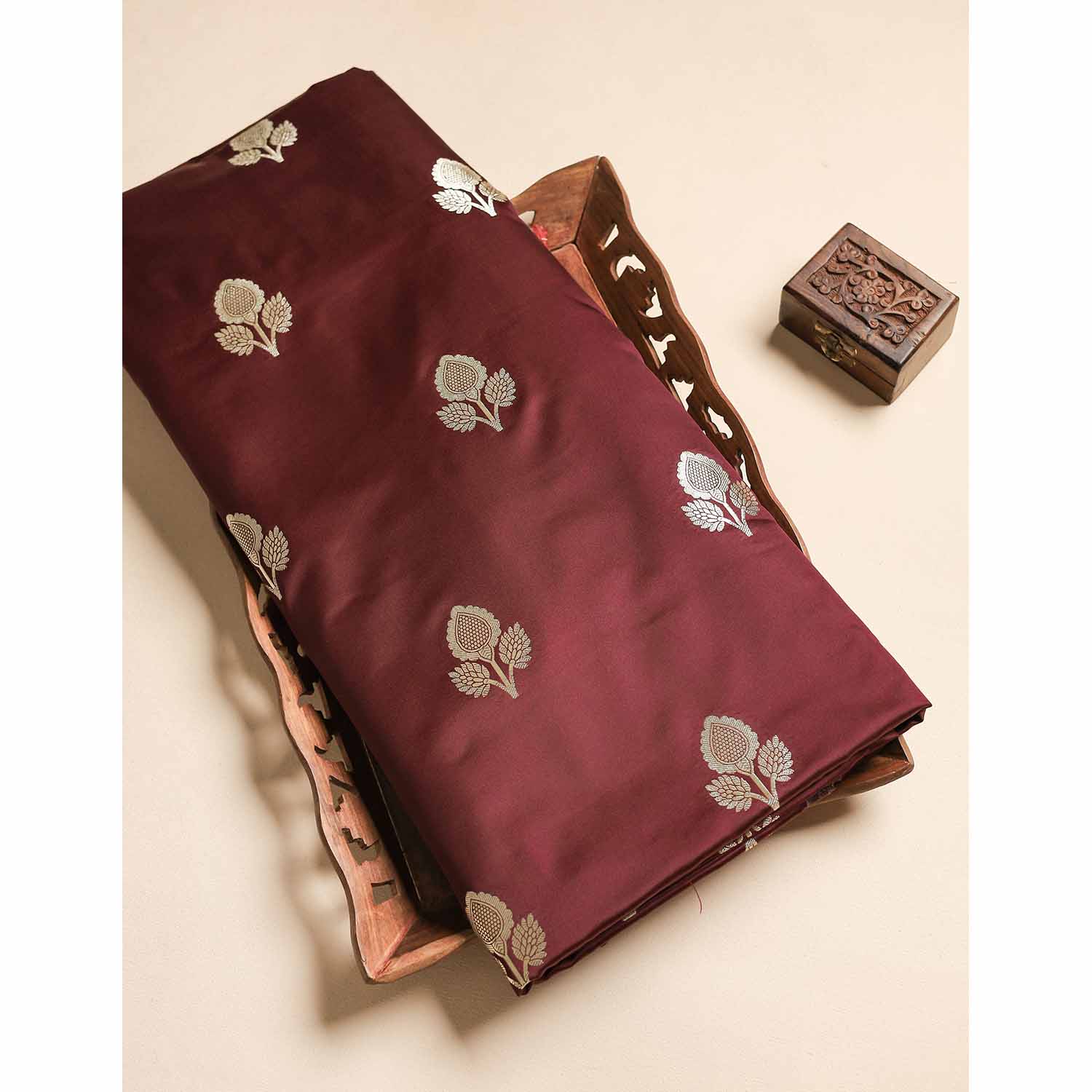 BANARASI SATIN SILK FABRIC