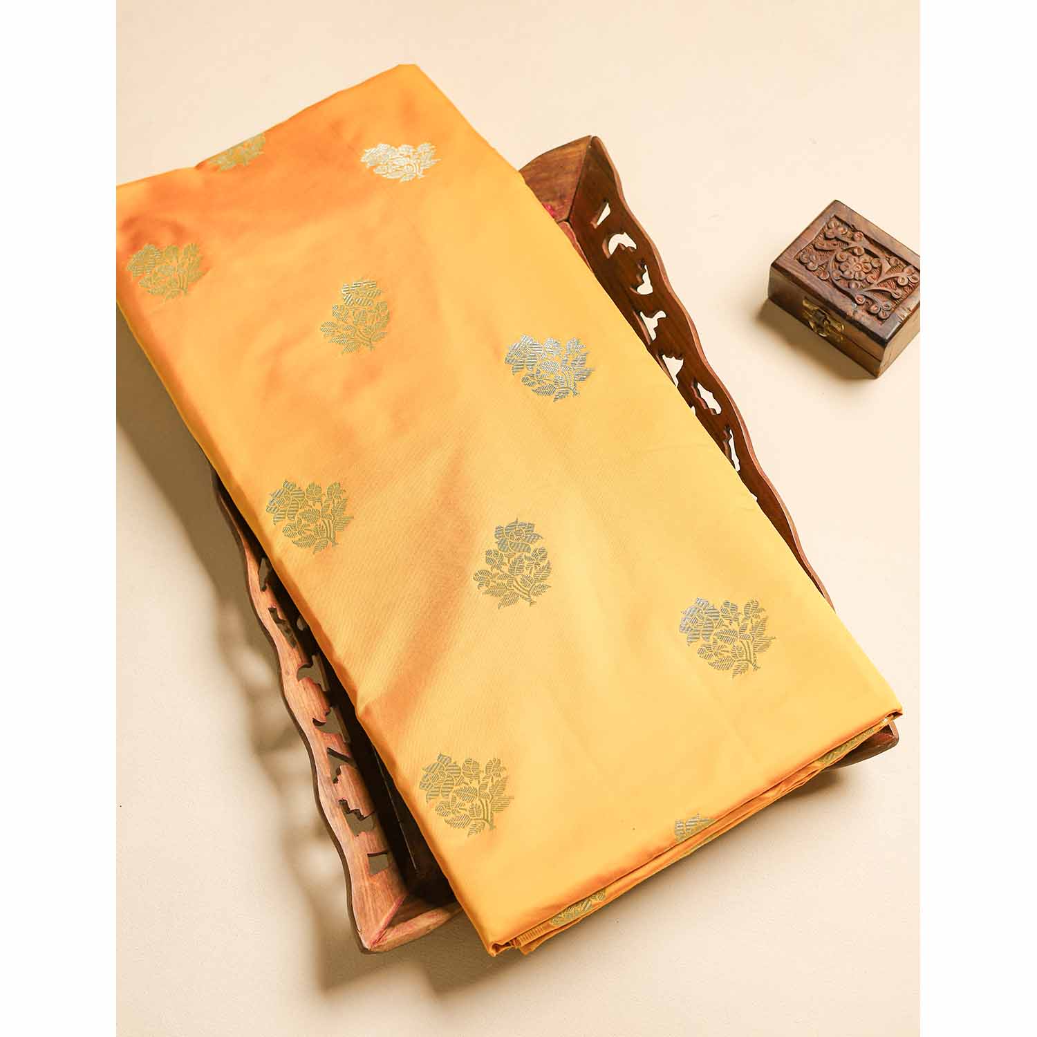 BANARASI SATIN SILK FABRIC