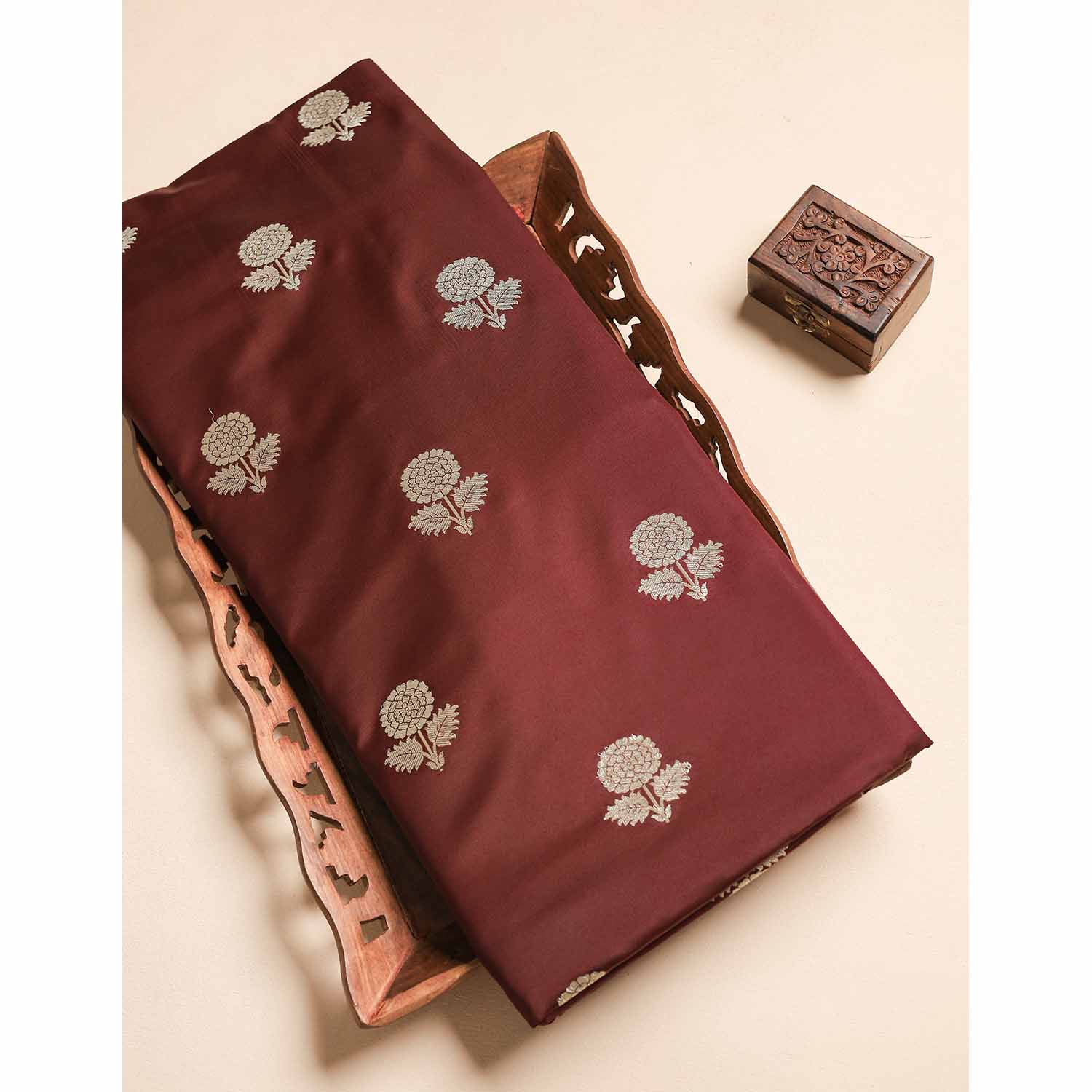 BANARASI SATIN SILK FABRIC
