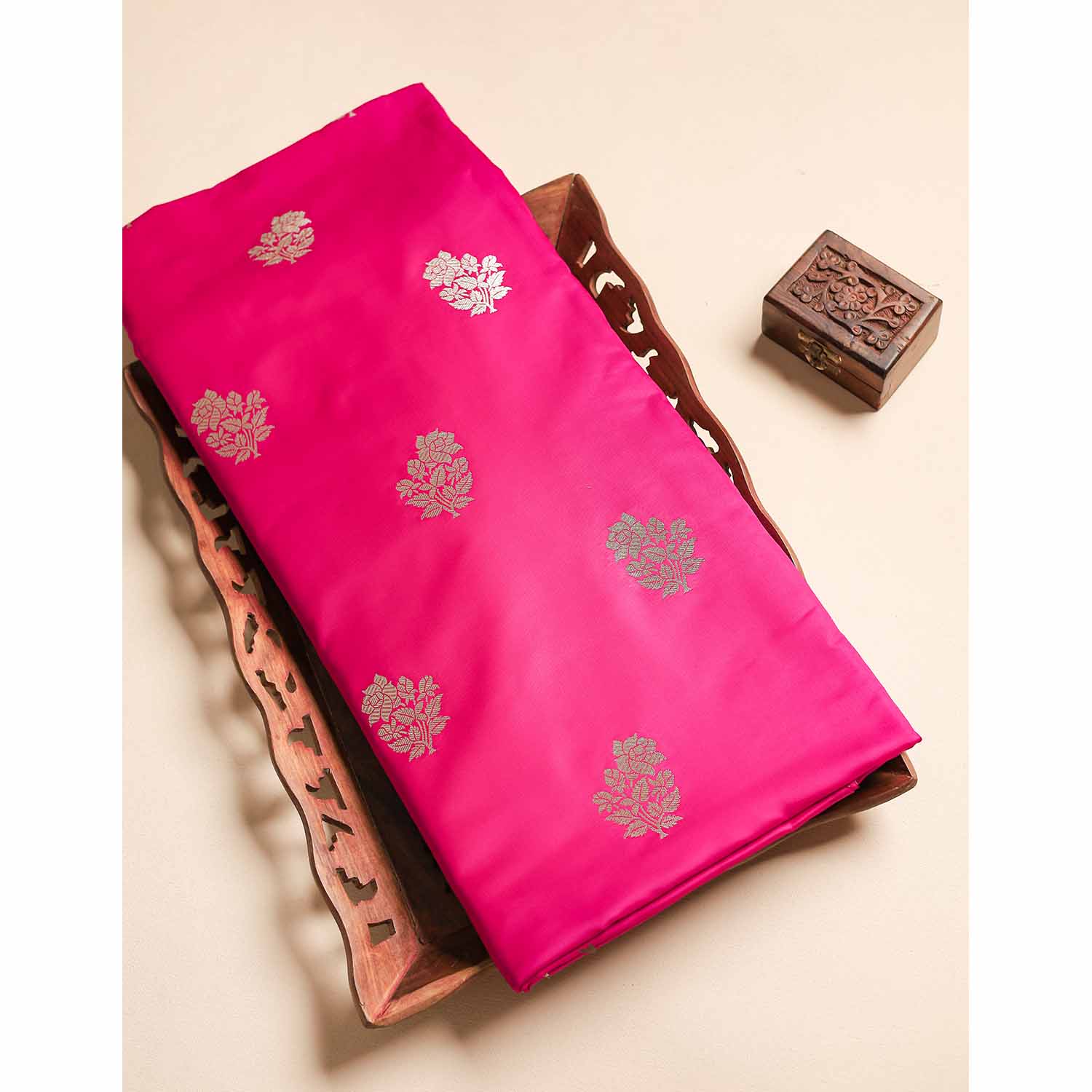 BANARASI SATIN SILK FABRIC