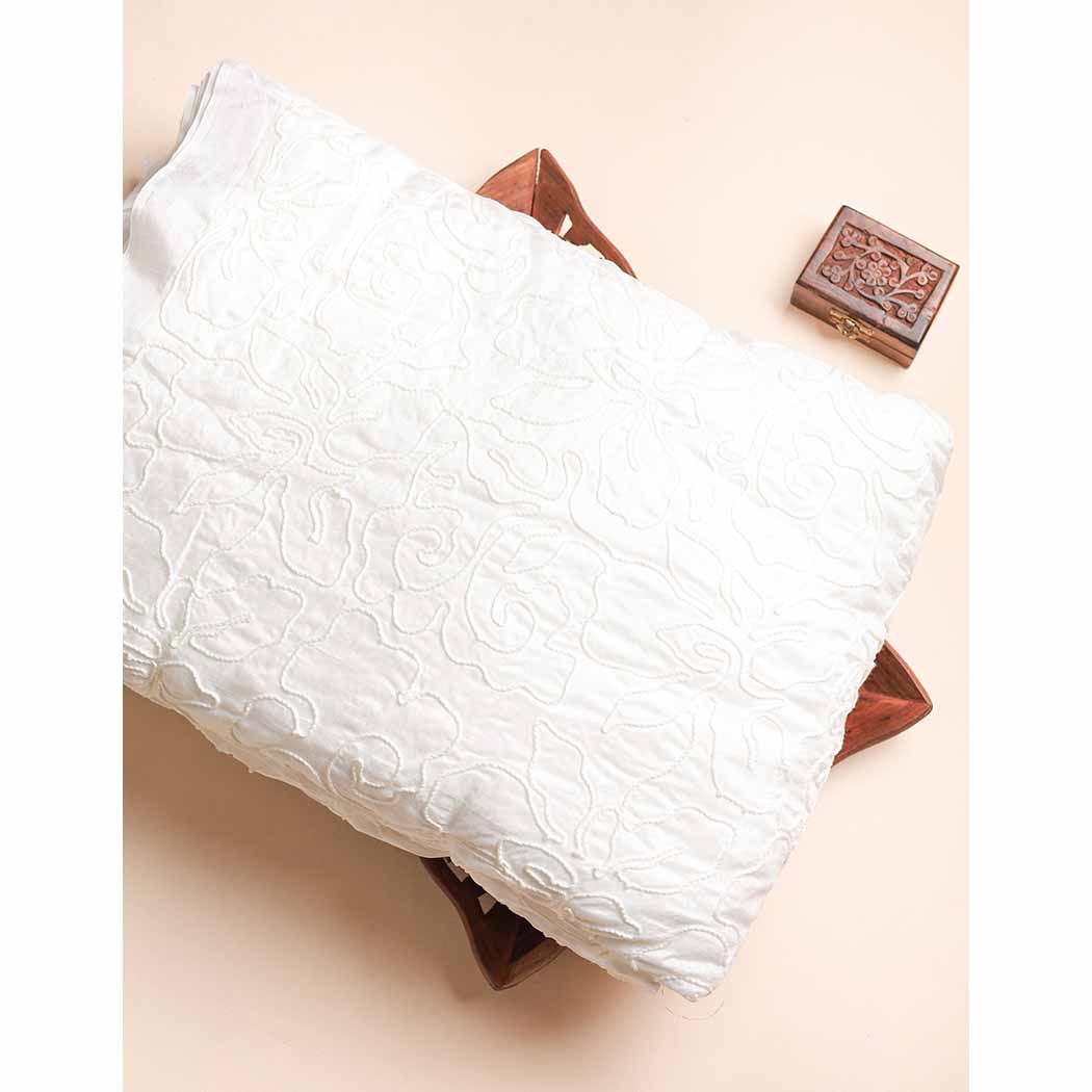 SILK EMBROIDERED FABRIC