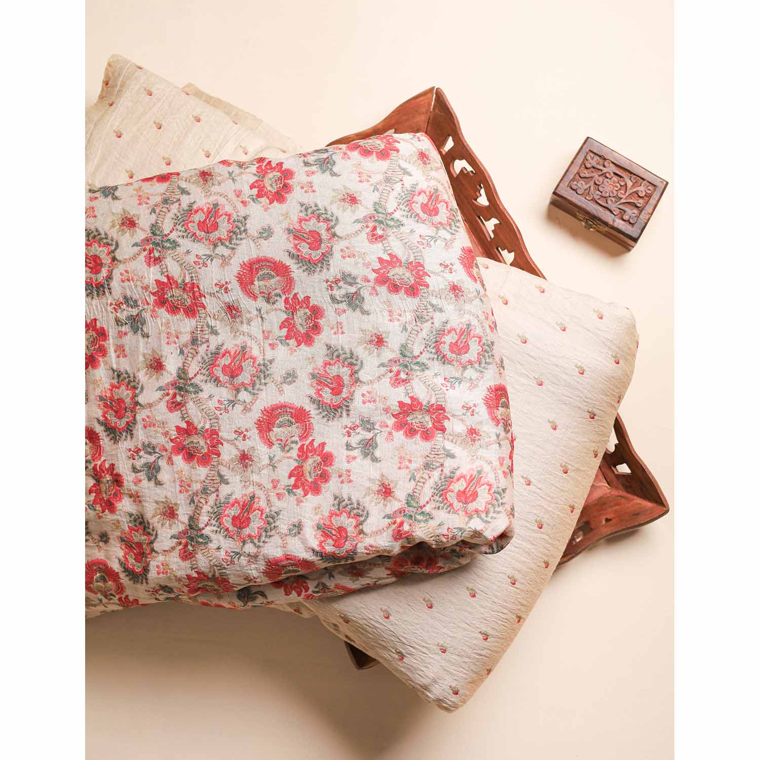 MOGRA CHANDERI FABRIC