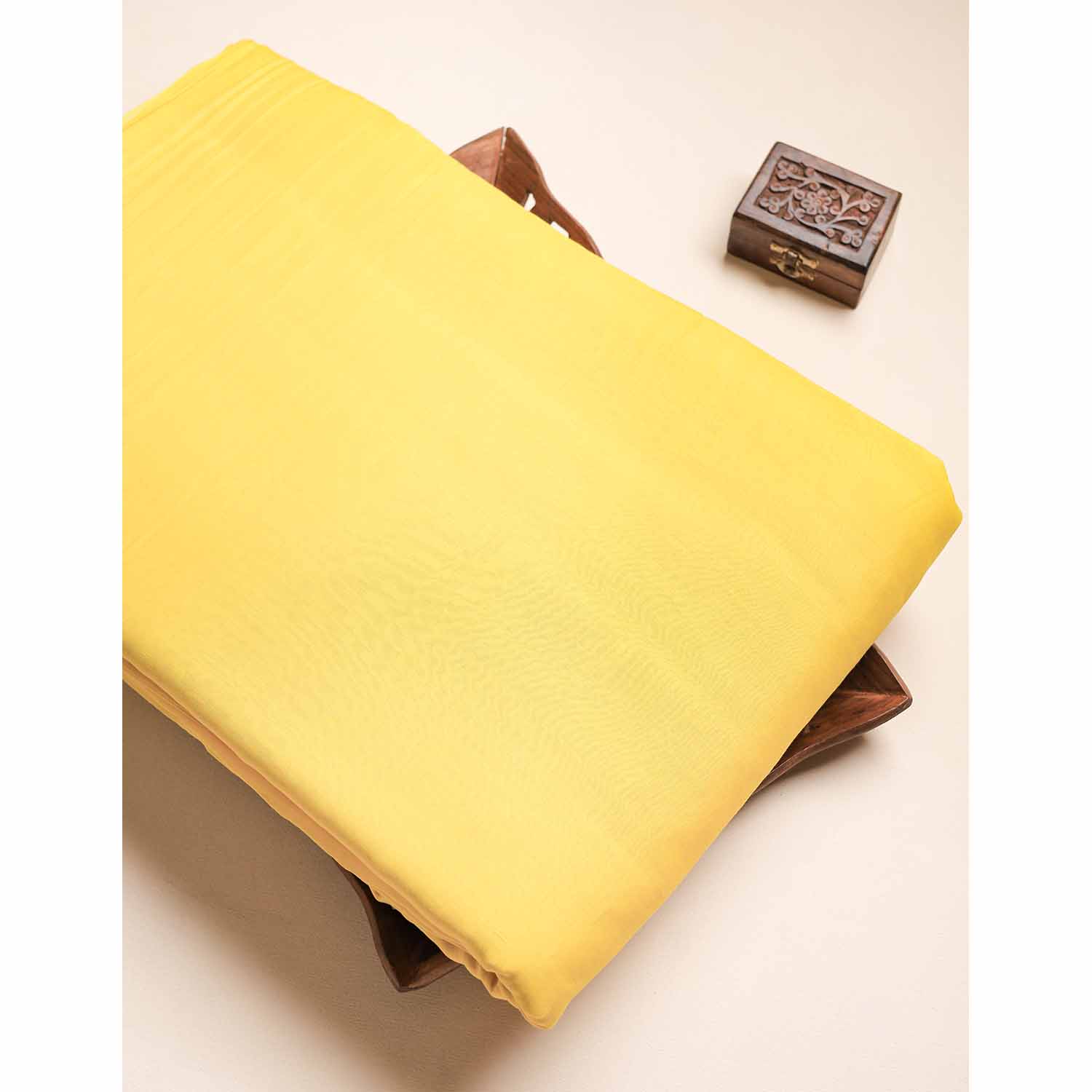 MUL CHANDERI PLAIN FABRIC