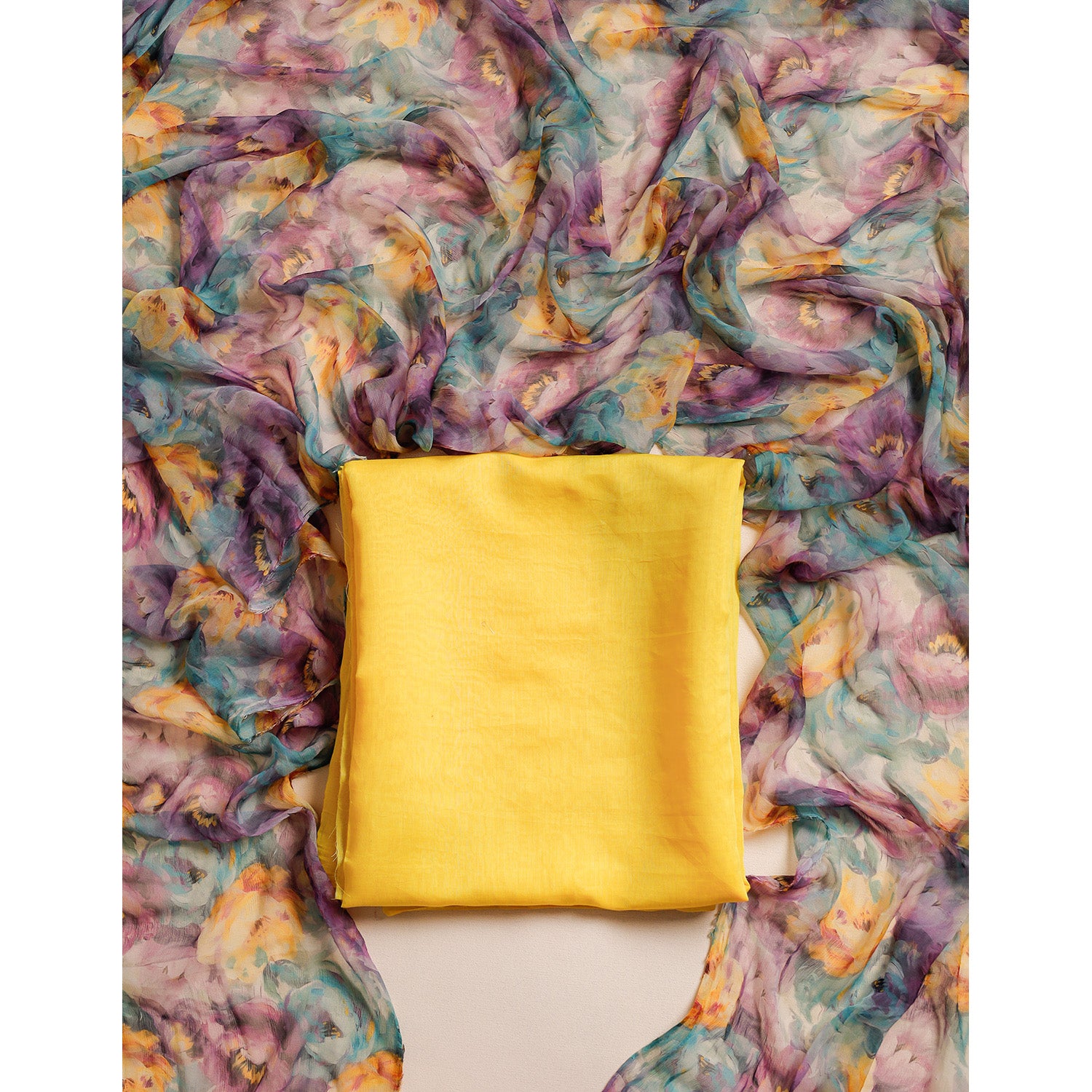 MUL CHANDERI 2 PIECE SET