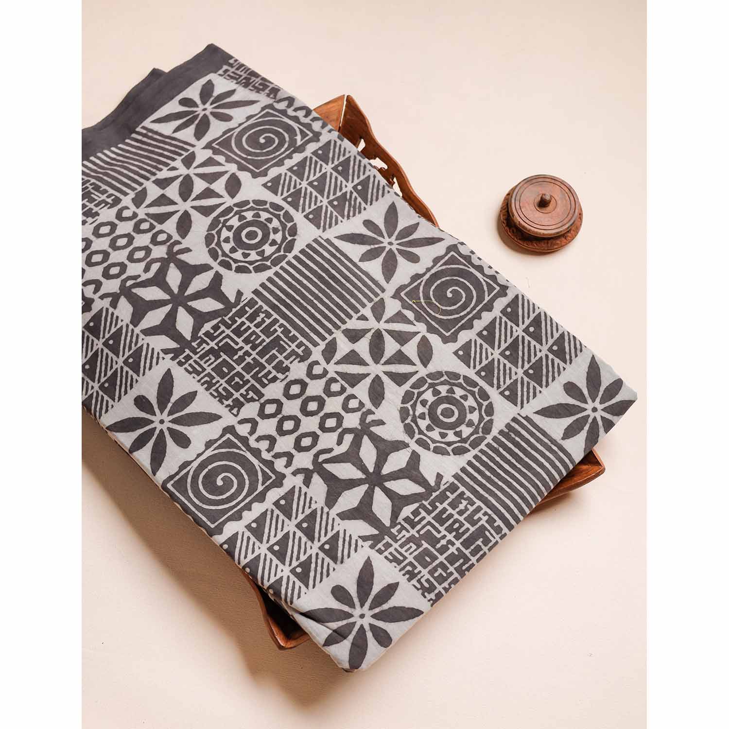 COTTON HANDBLOCK PRINTED FABRIC